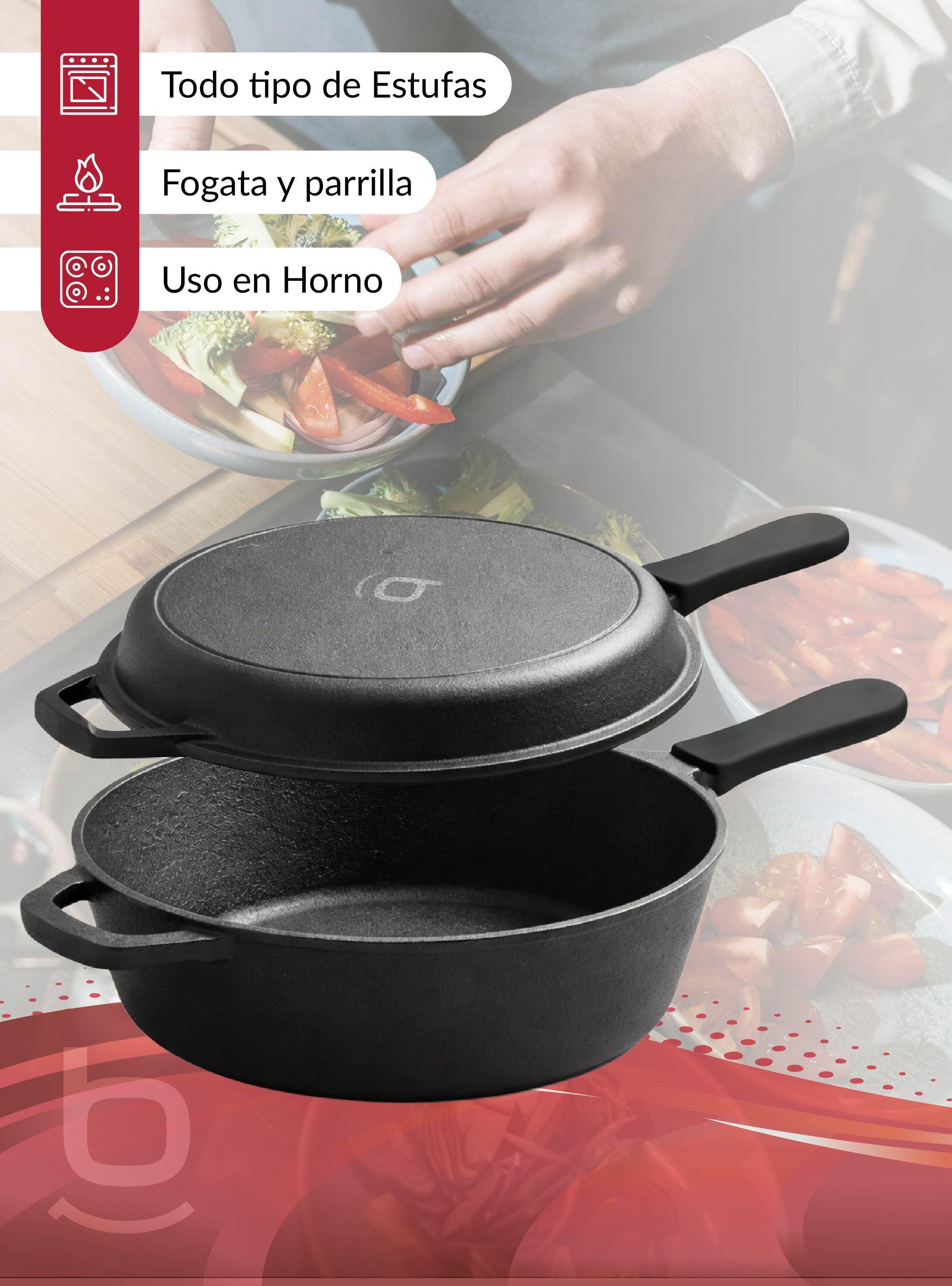 Pack De 2 Sartenes Hierro Fundido 26 Cm-3