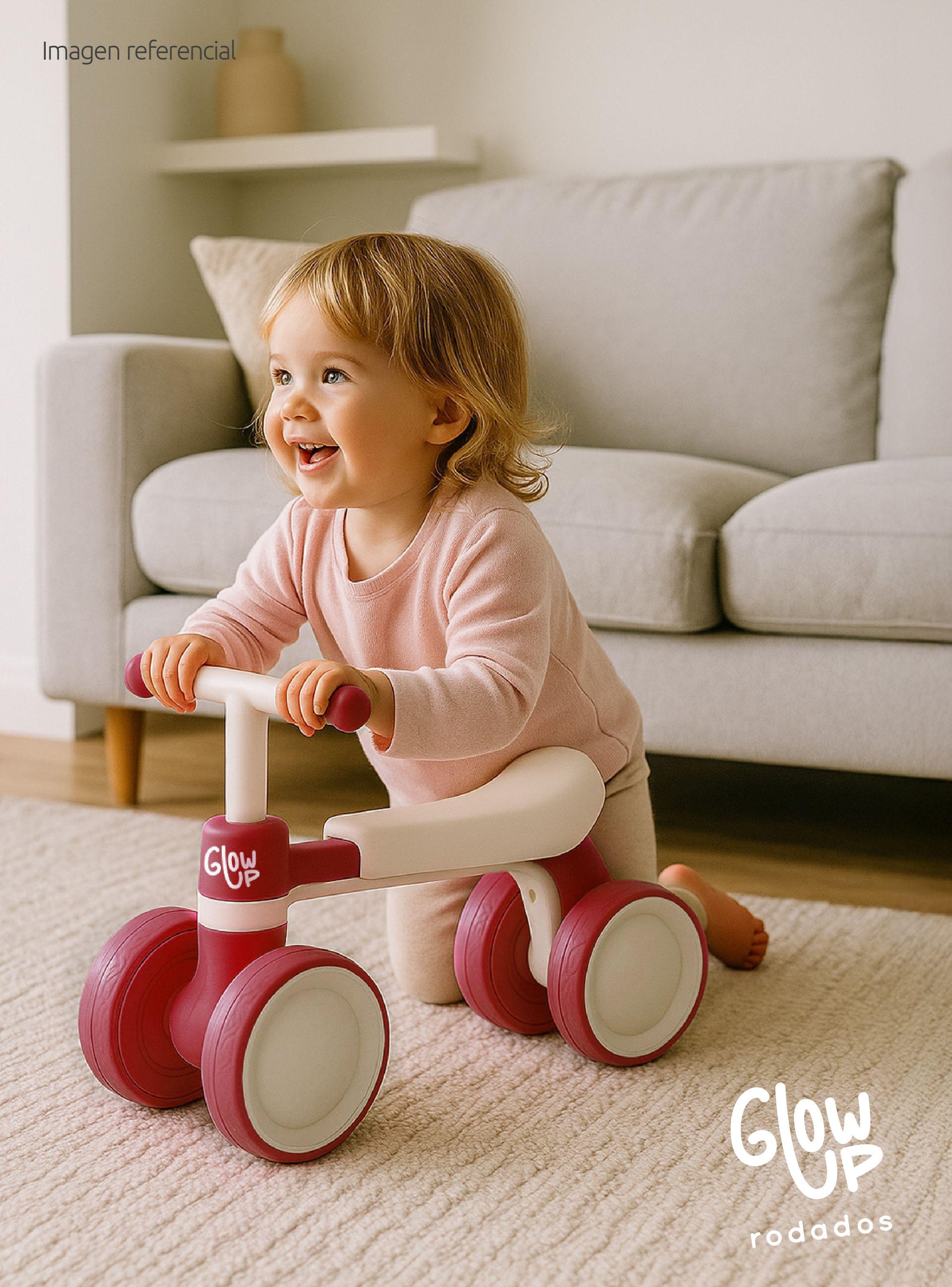 Triciclo Infantil de 4 Ruedas Fiori Rojo GlowUp-5