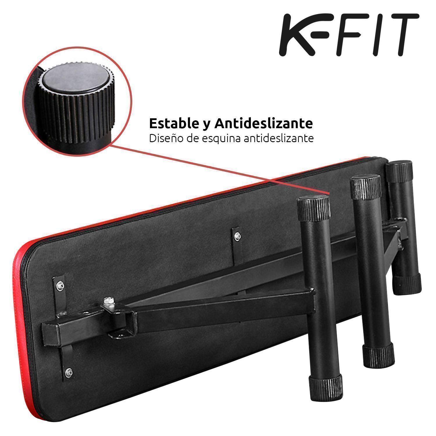 Banca de Ejercicios Multifuncional Plegable K-FIT-4