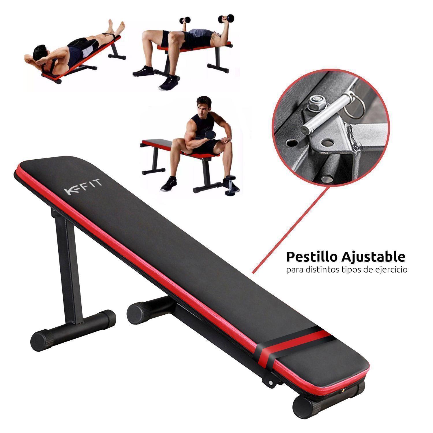 Banca de Ejercicios Multifuncional Plegable K-FIT-2