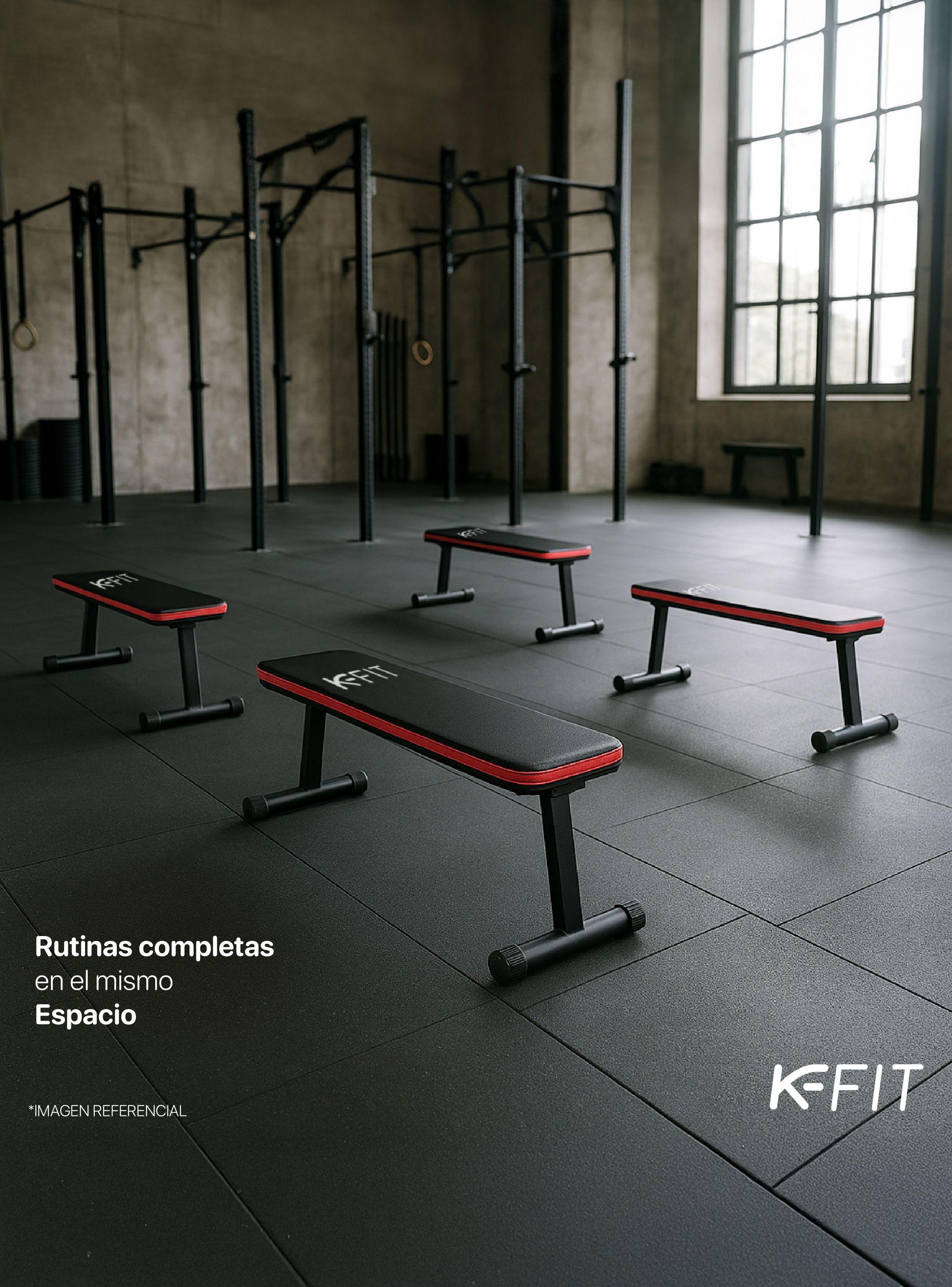 Banca De Ejercicios Multifuncional Plegable KFit-4