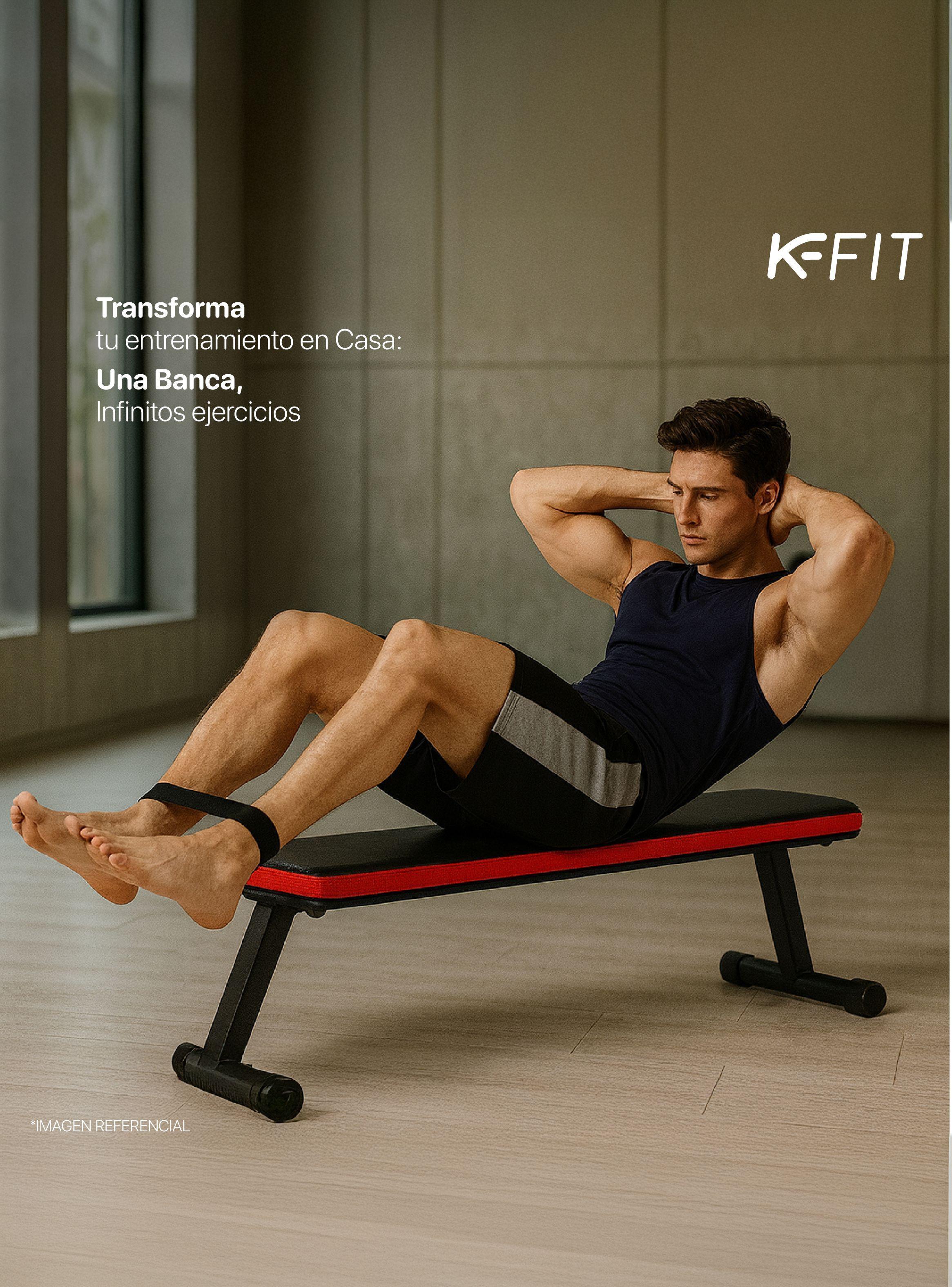 Banca De Ejercicios Multifuncional Plegable KFit-7