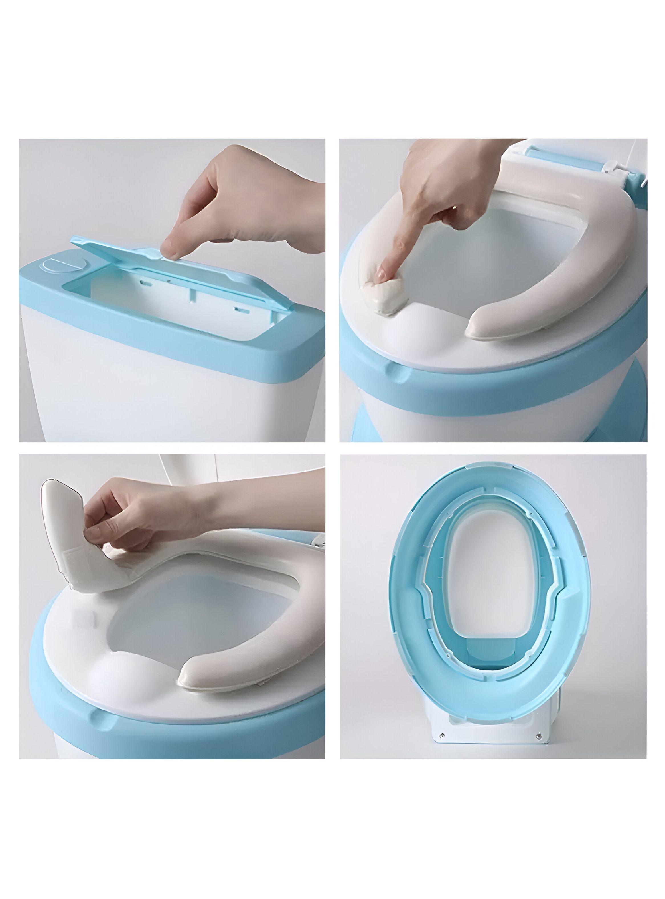 Pelela Infantil Portátil Bacinica para Niños y niñas GlowUp-5
