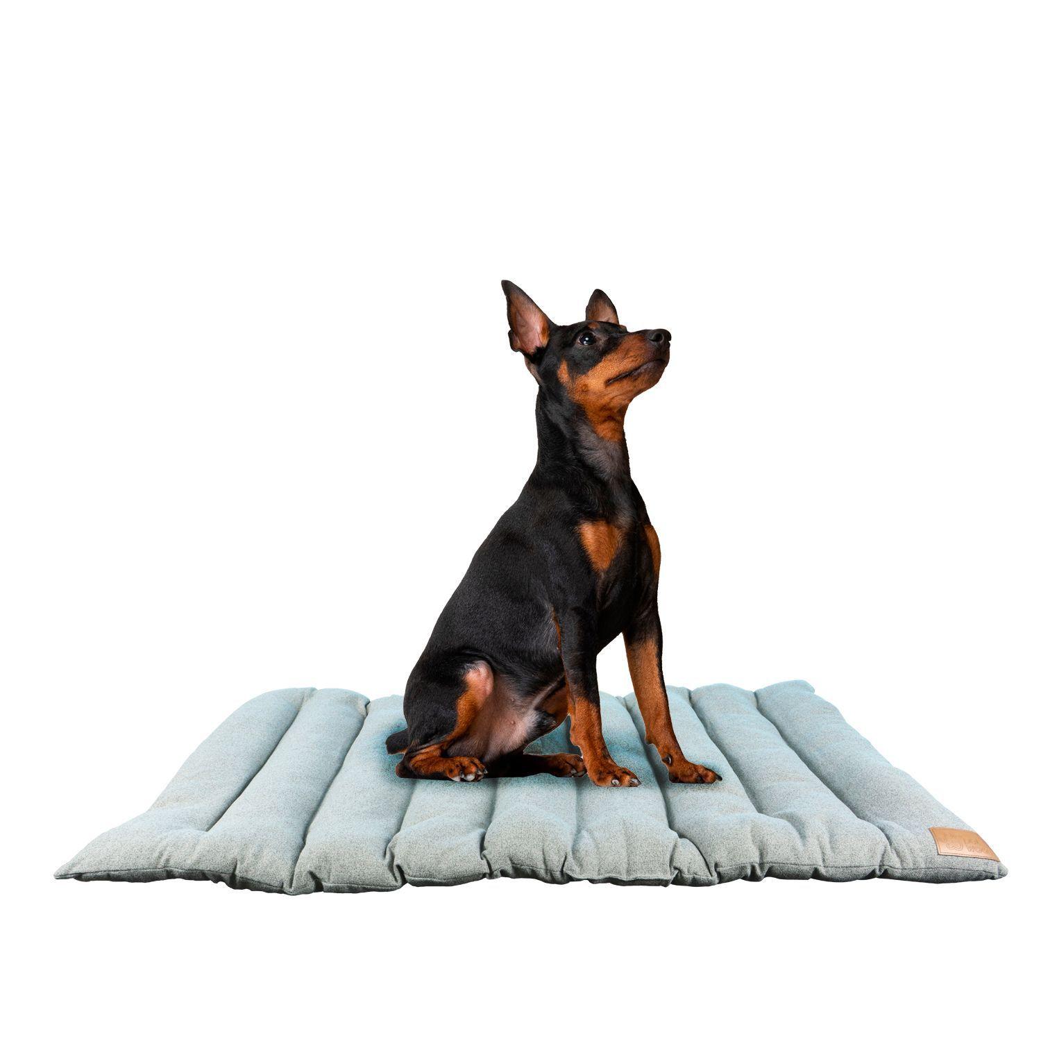 Cama para perro mascota roller maya 112x67 cm-0