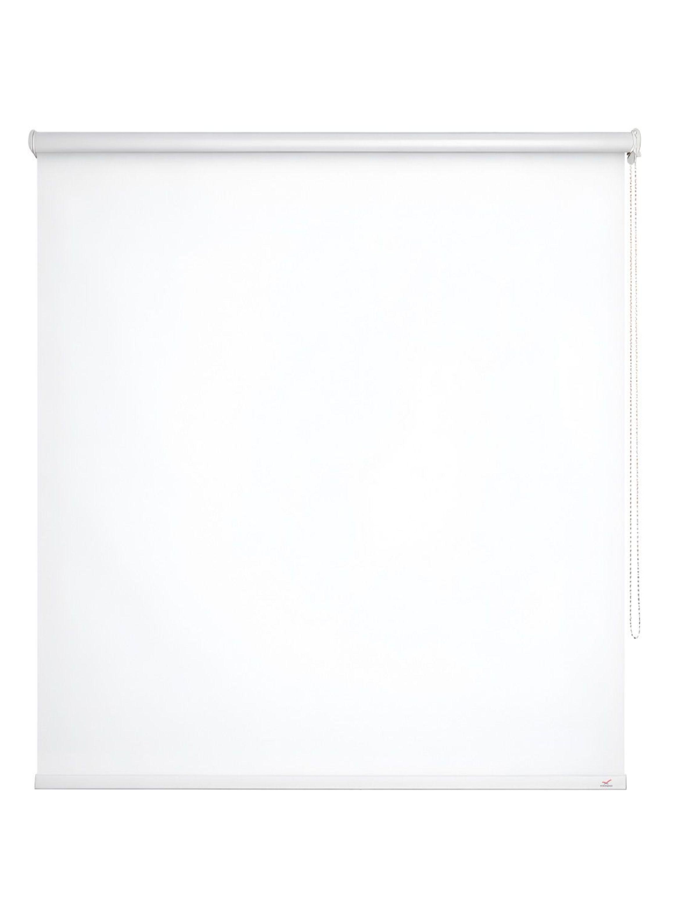 Cortina Roller Blackout Blanca 120x230cm-0