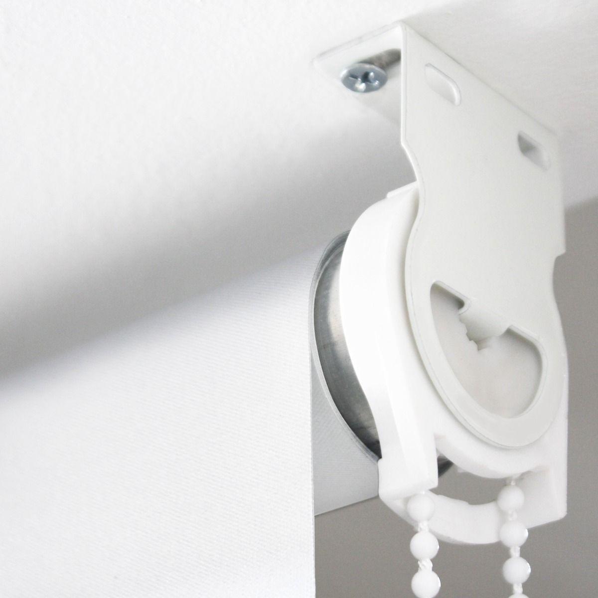 Cortina Roller Blackout Blanca 120x230cm-3