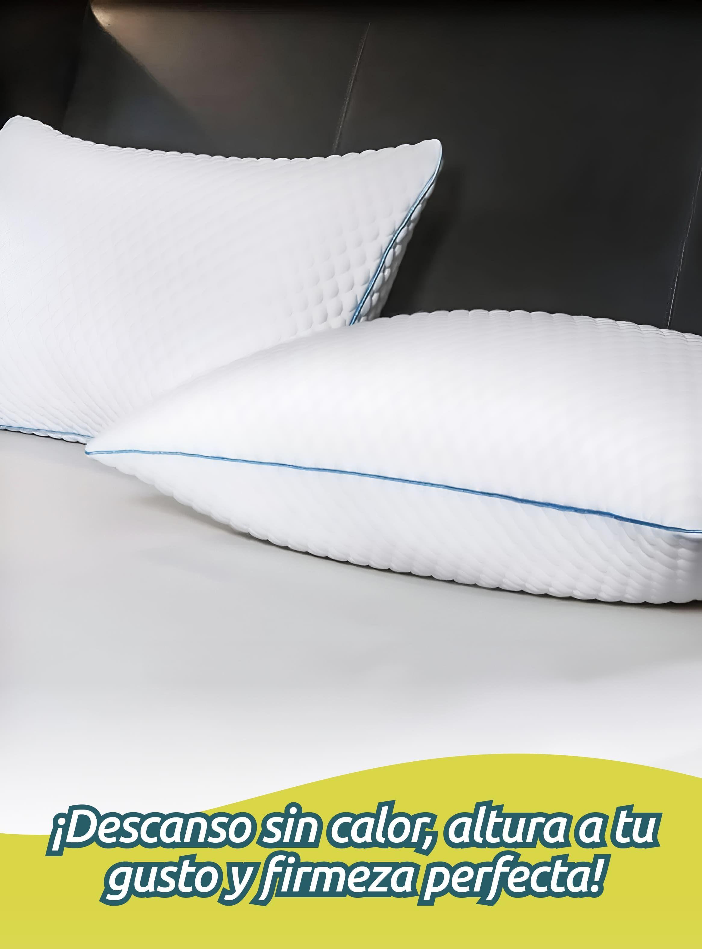 Pack 2 Almohadas Viscoelástica Regula Temperatura Memoryfoam-3