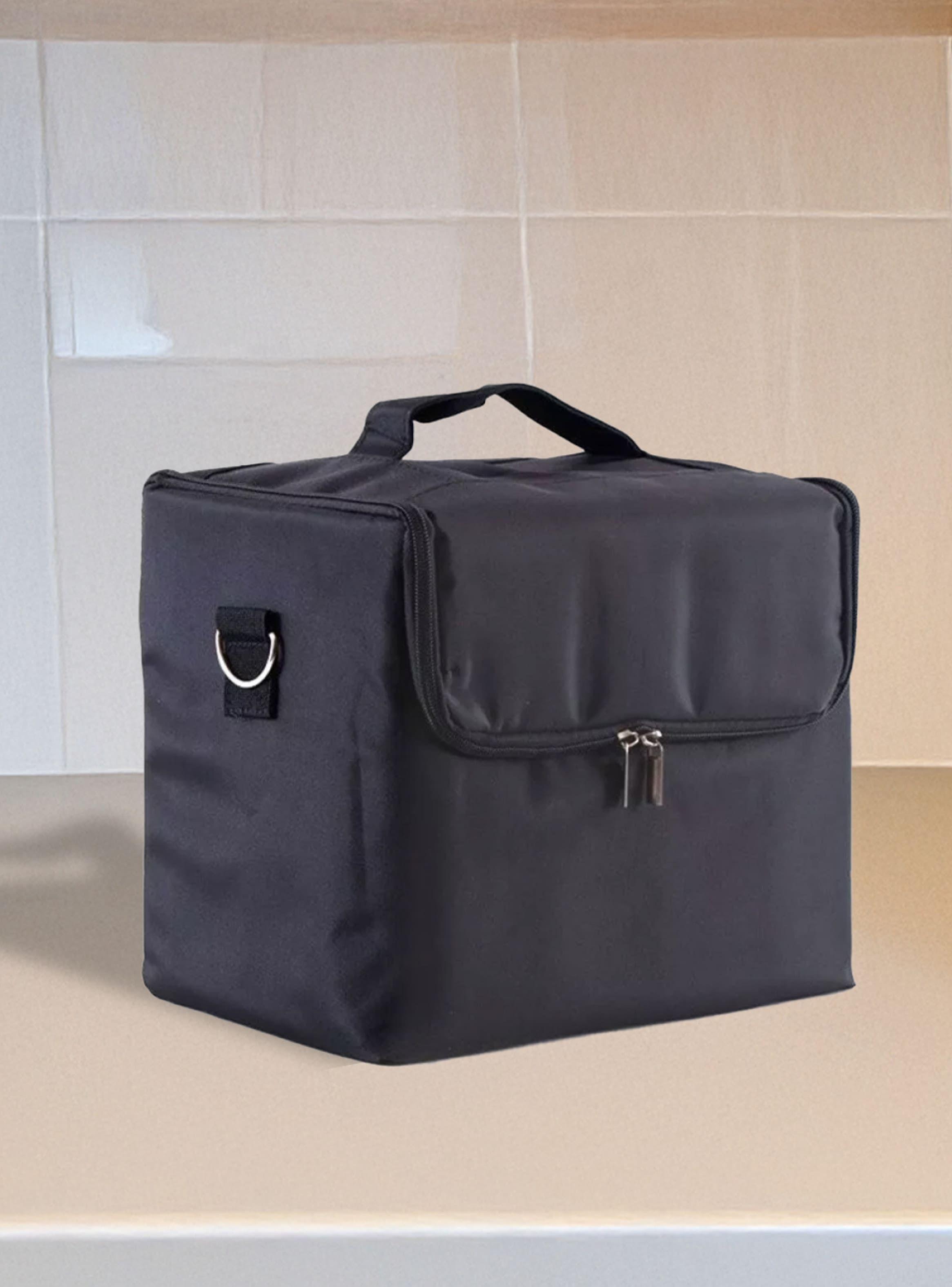 Maleta Profesional Portátil De Maquillaje 27x20 Cm Negra-4
