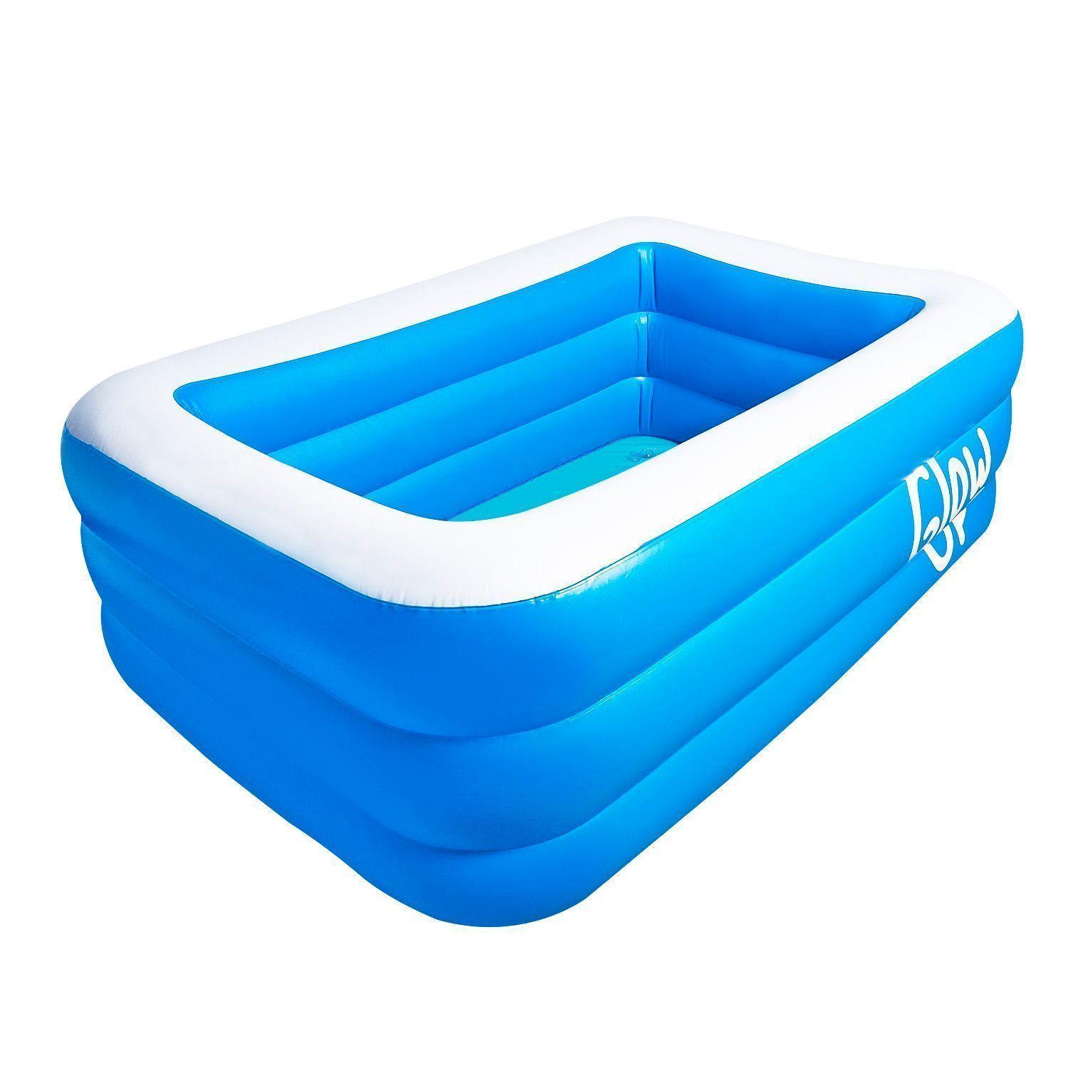 Piscina 150x105x50cm 350 Litros Azul -5