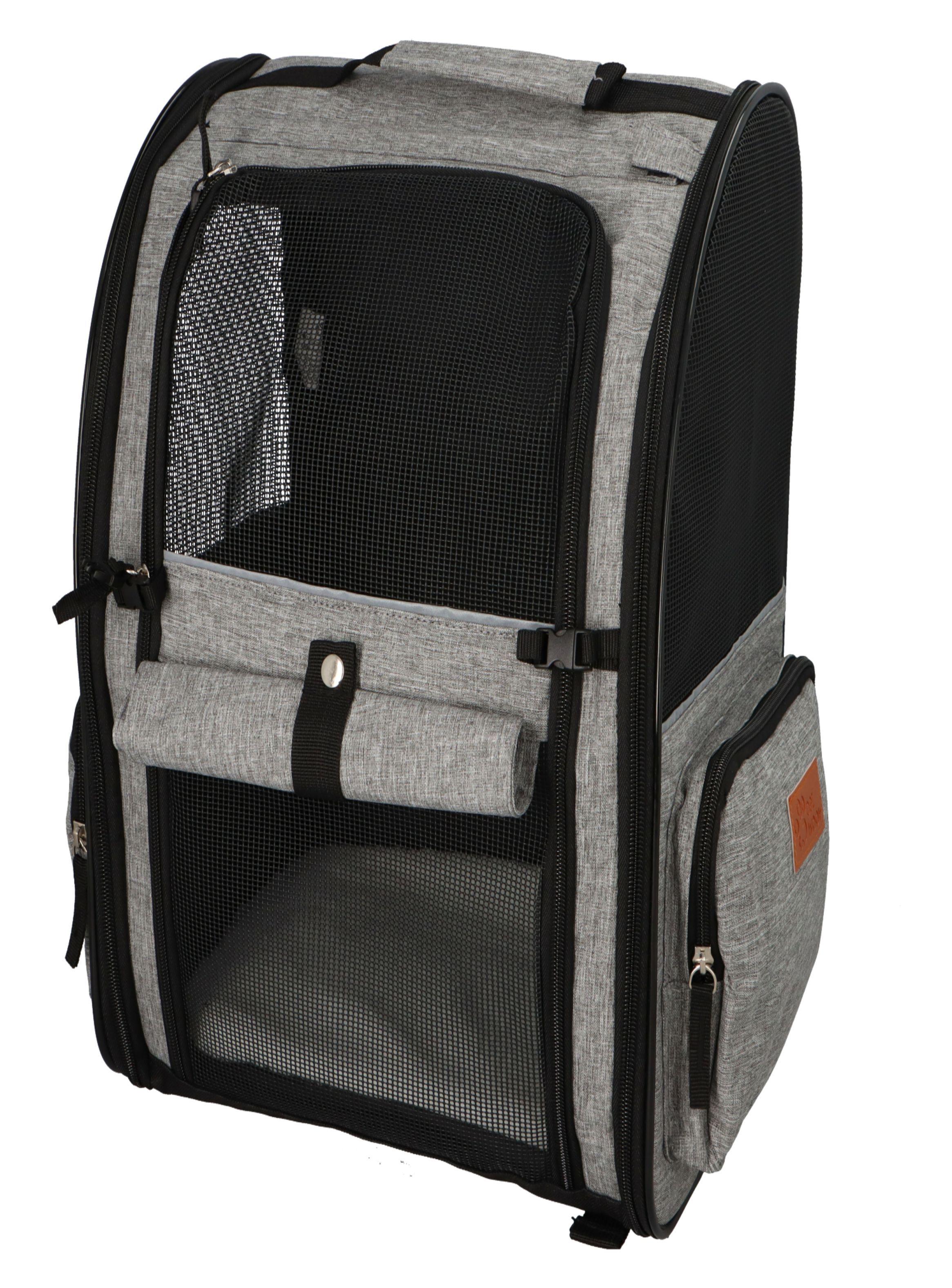 Mochila Transportadora De Mascotas Plegable Lucy 42x64x32-6