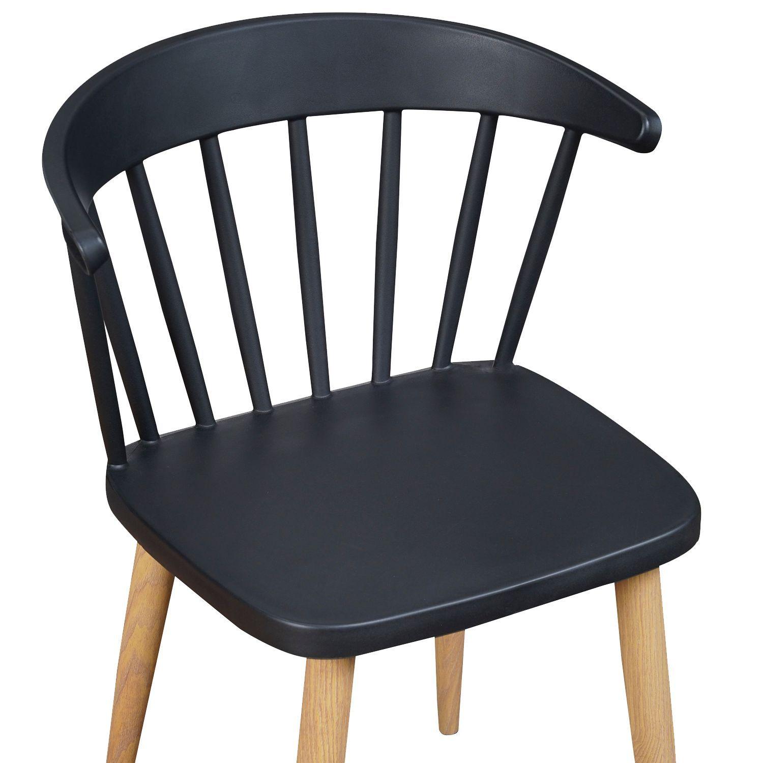 Pack 4 Sillas Windsor Madrid Negra-5