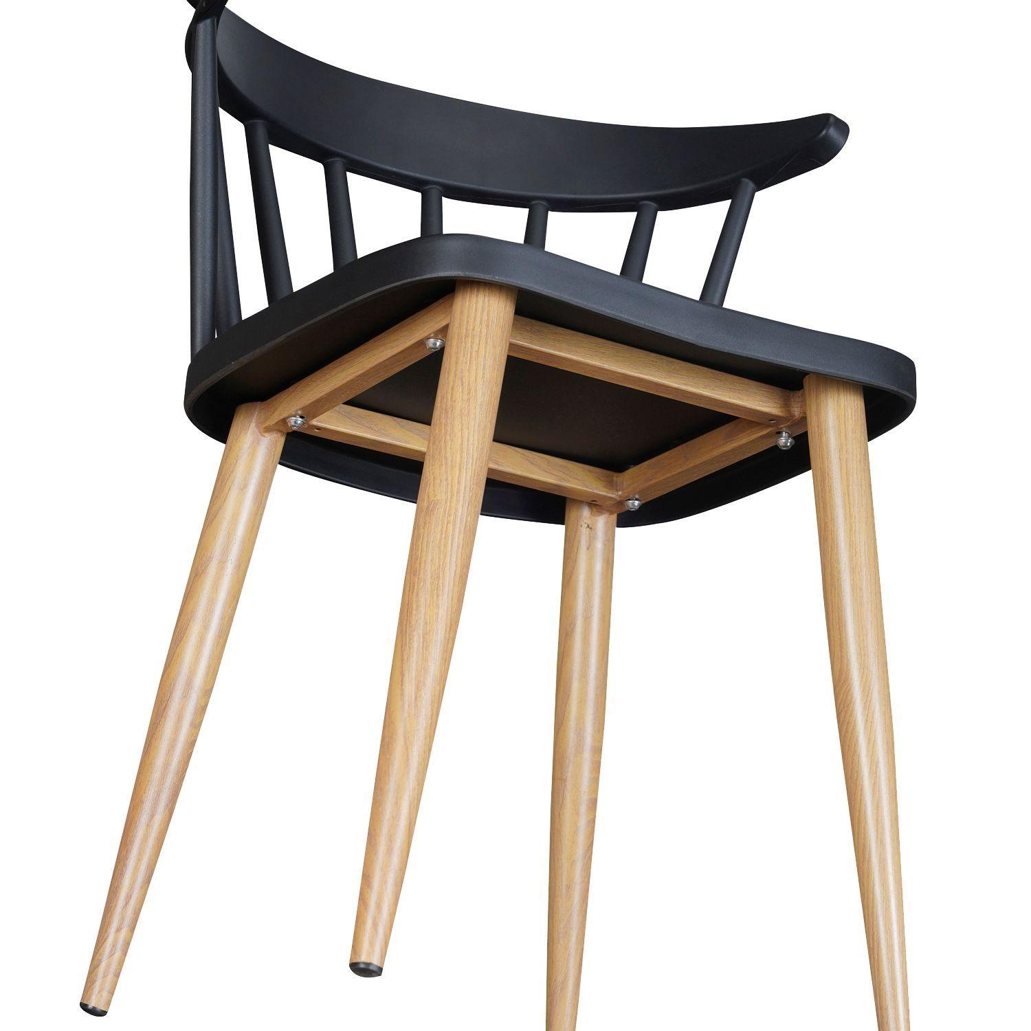 Pack 4 Sillas Windsor Madrid Negra-6