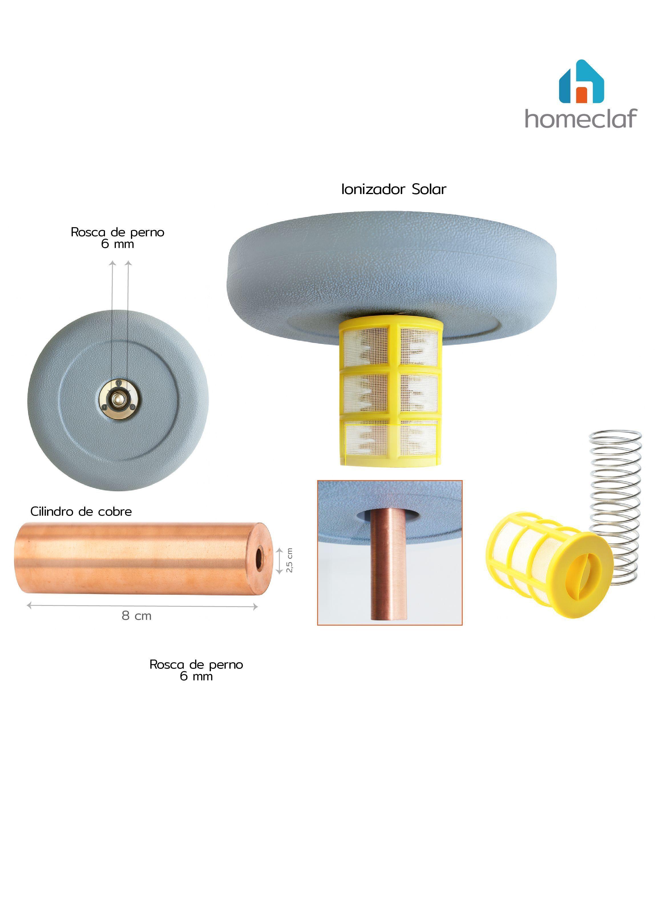 Ionizador Solar para limpieza y mantención de Piscina Homeclaf-4