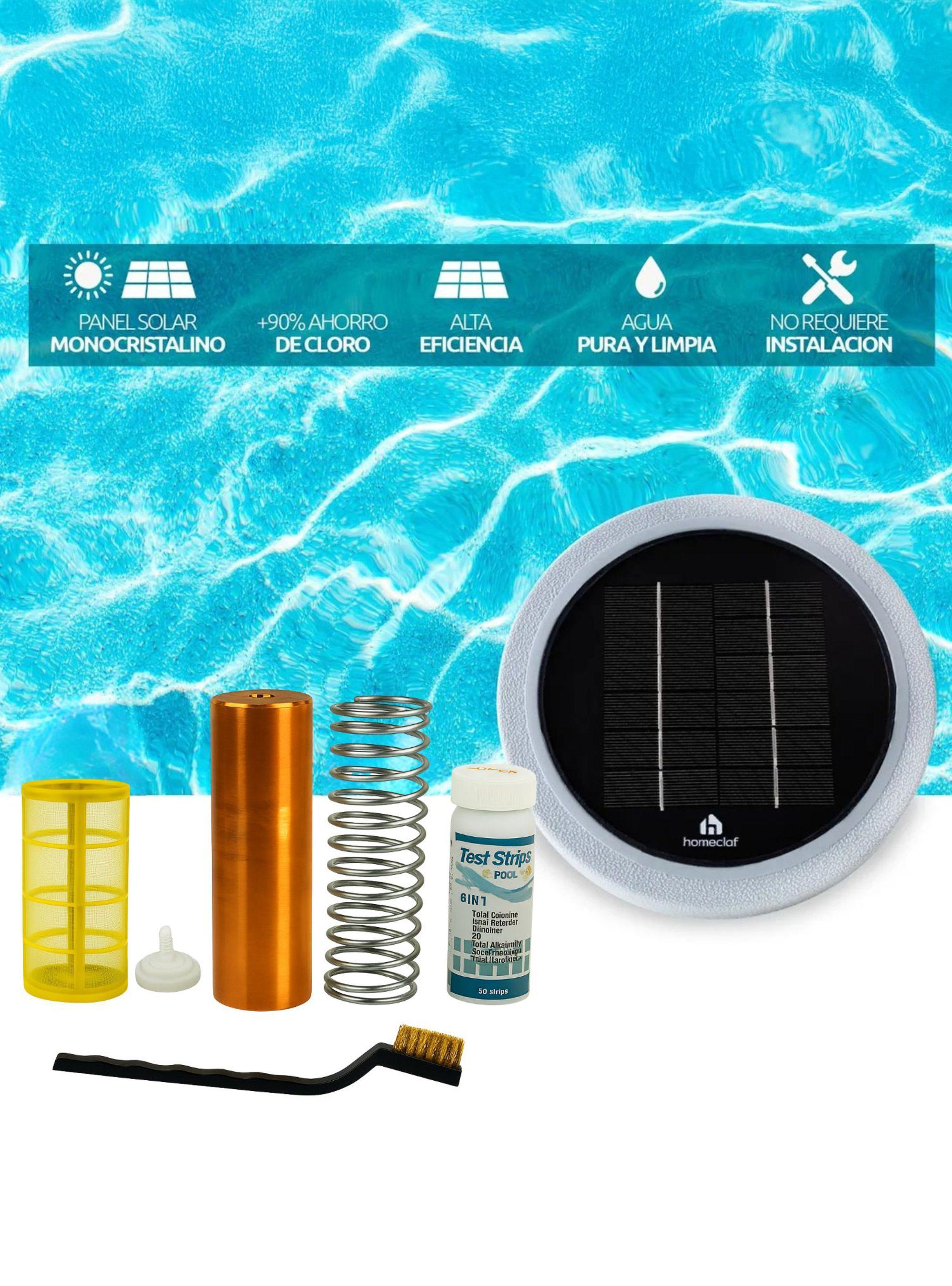 Ionizador Solar para limpieza y mantención de Piscina Homeclaf-7