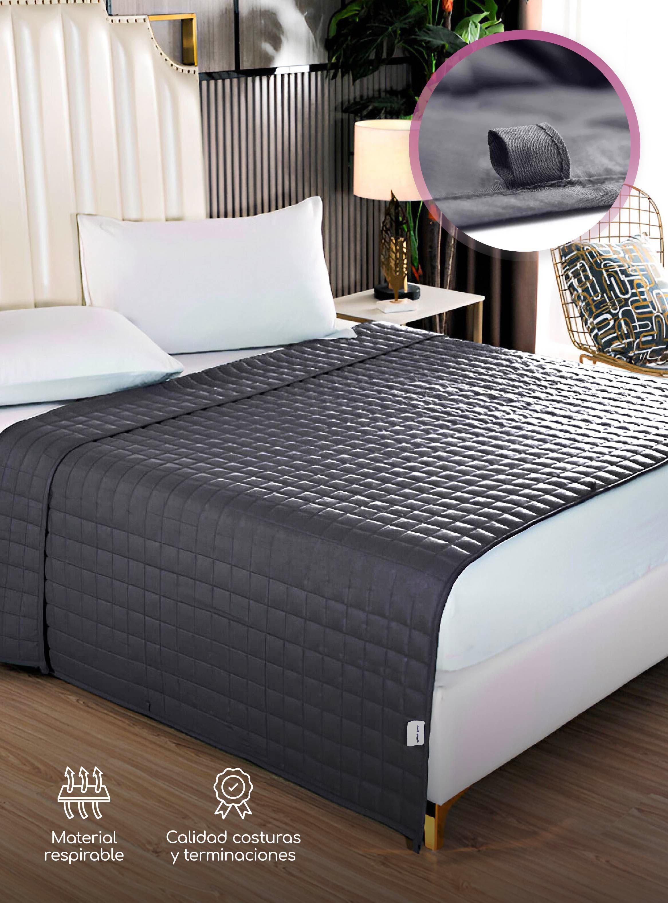 Manta De Gravedad Pesada Queen 12kg Trastorno Sueño Acqui-5