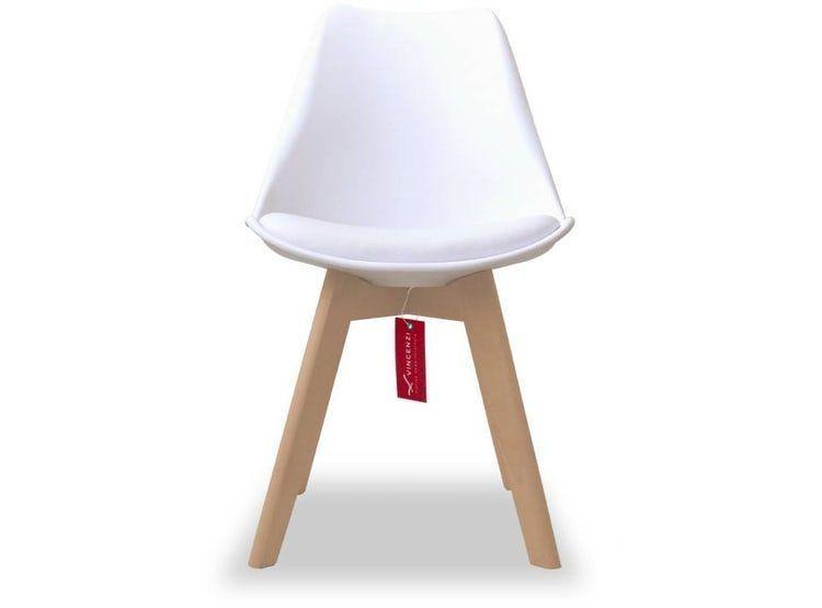 Silla Eames con Cojín Blanco Paris-4
