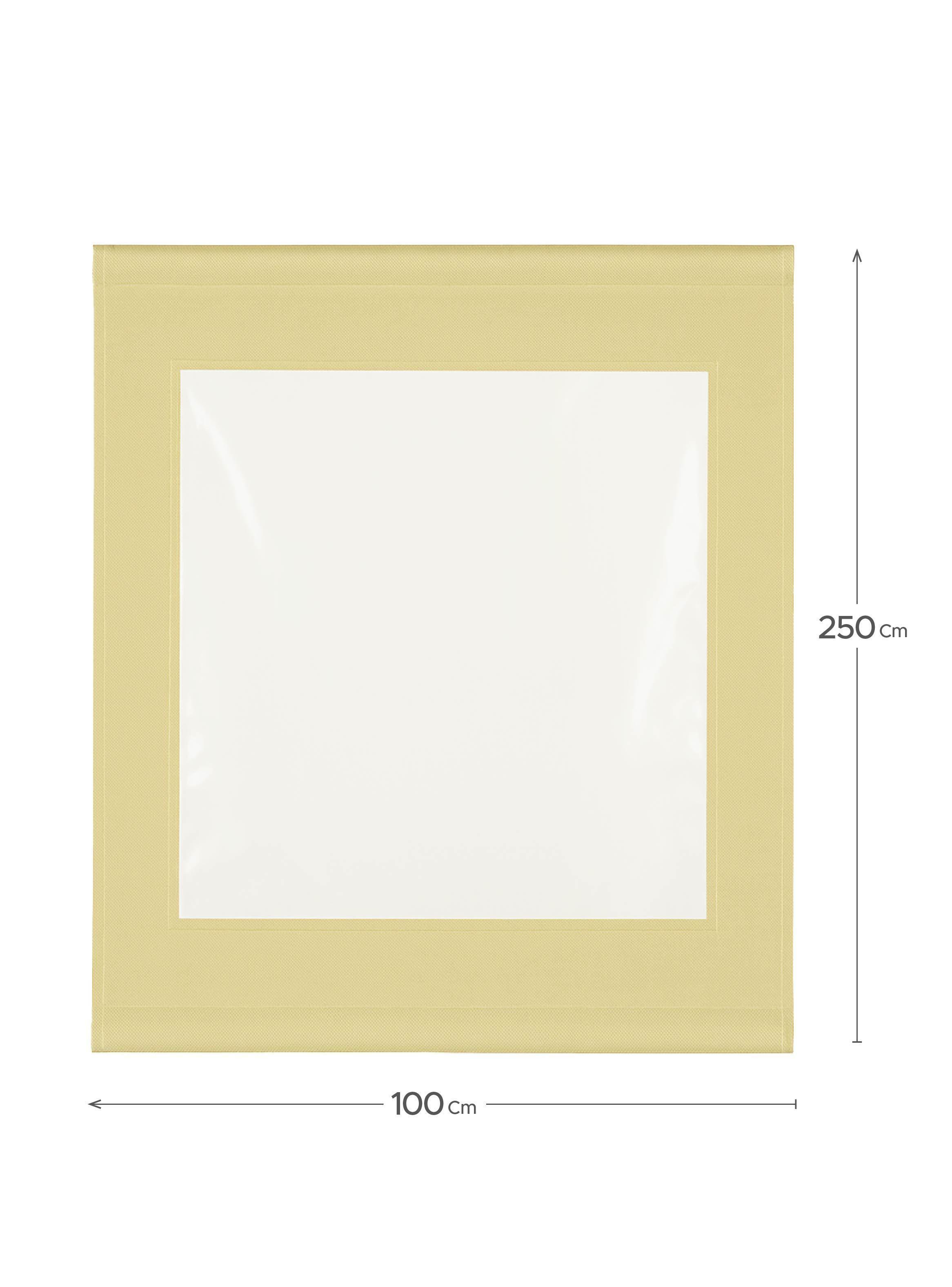 Cortina Roller Cierre de Terraza Beige 100x250cm-2