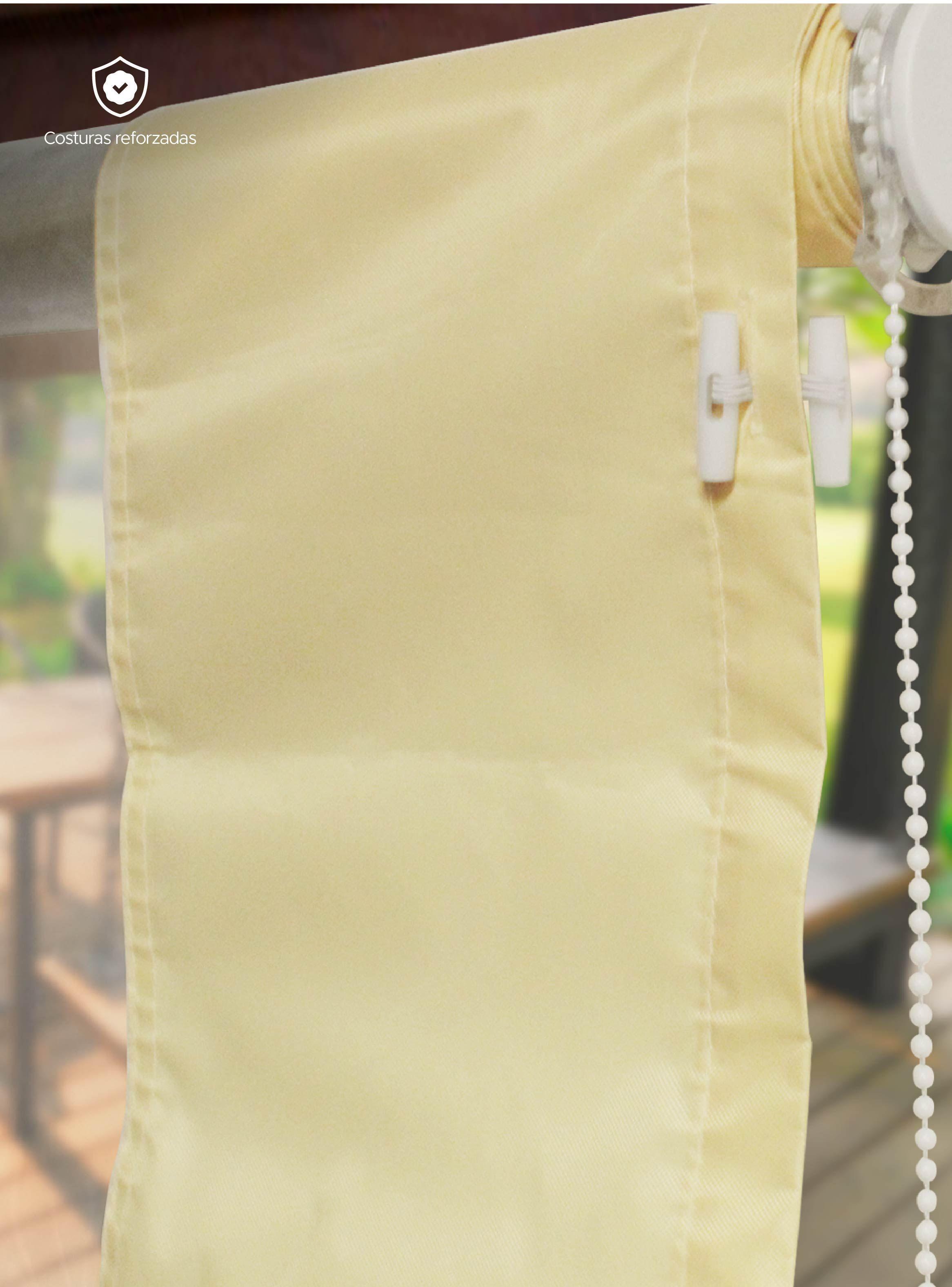 Cortina Roller Cierre de Terraza Beige 100x250cm-6