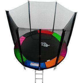 Cama Elástica 6ft 1,83mt Malla + Escalera-3