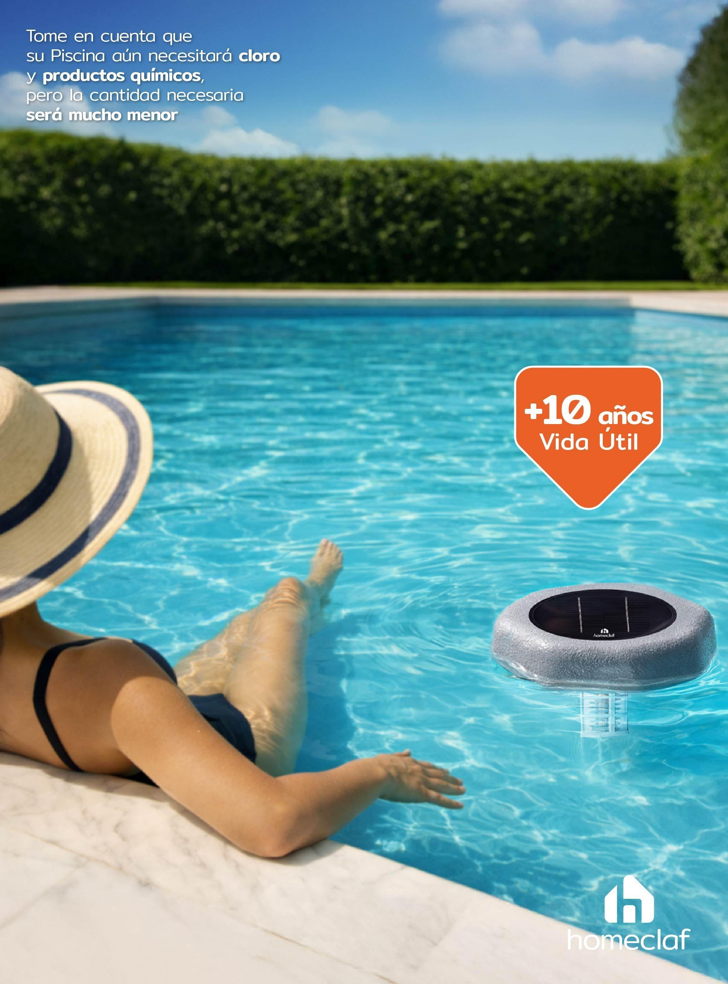 Ionizador Solar Hexagonal Para Piscina 150000 Lts Homeclaf-3