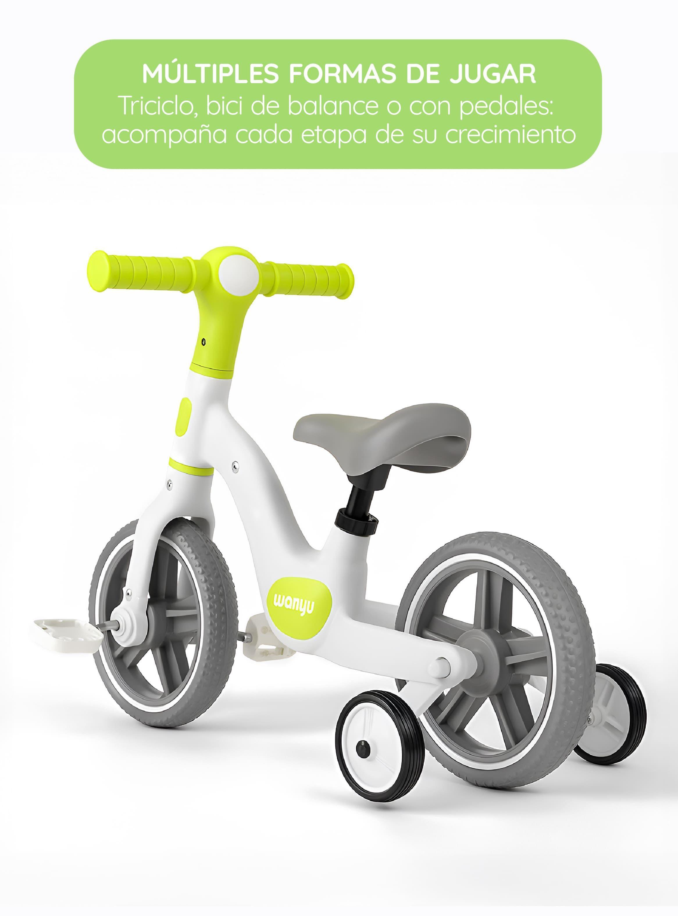 Bicicleta Aprendizaje niño y niña Wanyu Lumen Luz LED GlowUp-4