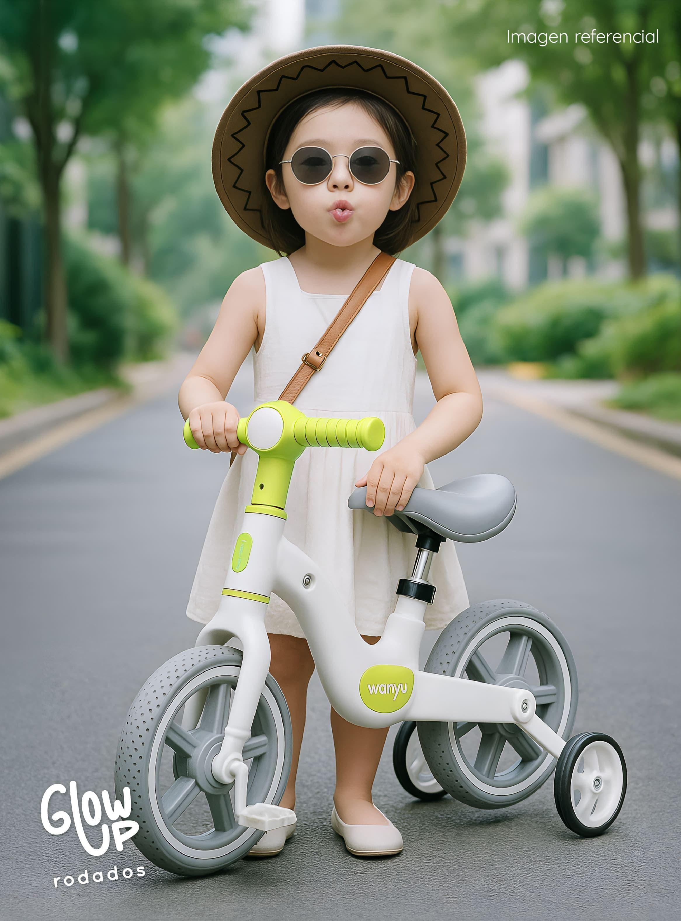 Bicicleta Aprendizaje niño y niña Wanyu Lumen Luz LED GlowUp-6