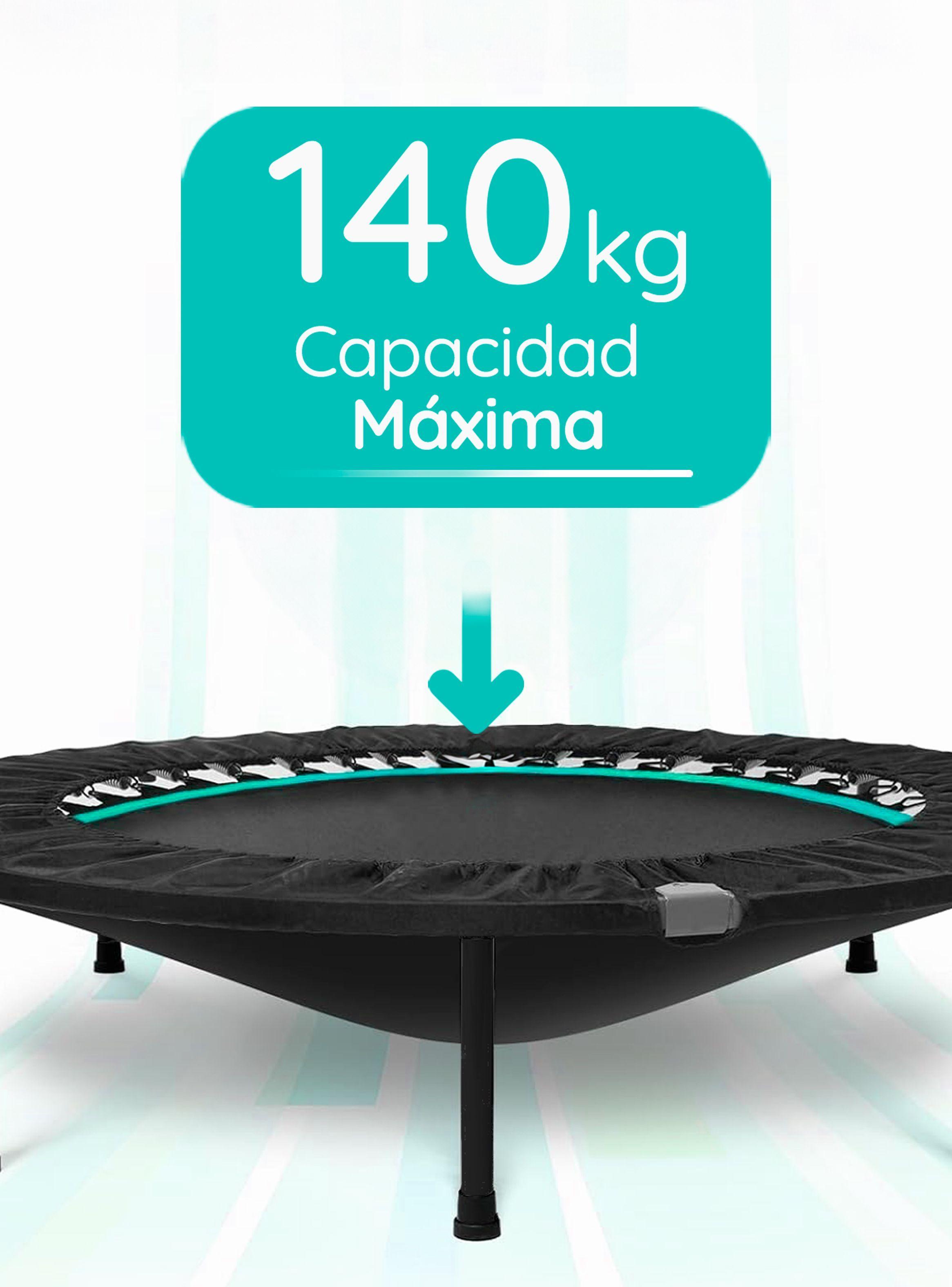 Mini Trampolín 3.3ft 1 Mt Aeróbico Fitness Yoga y Juegos GlowUp-5