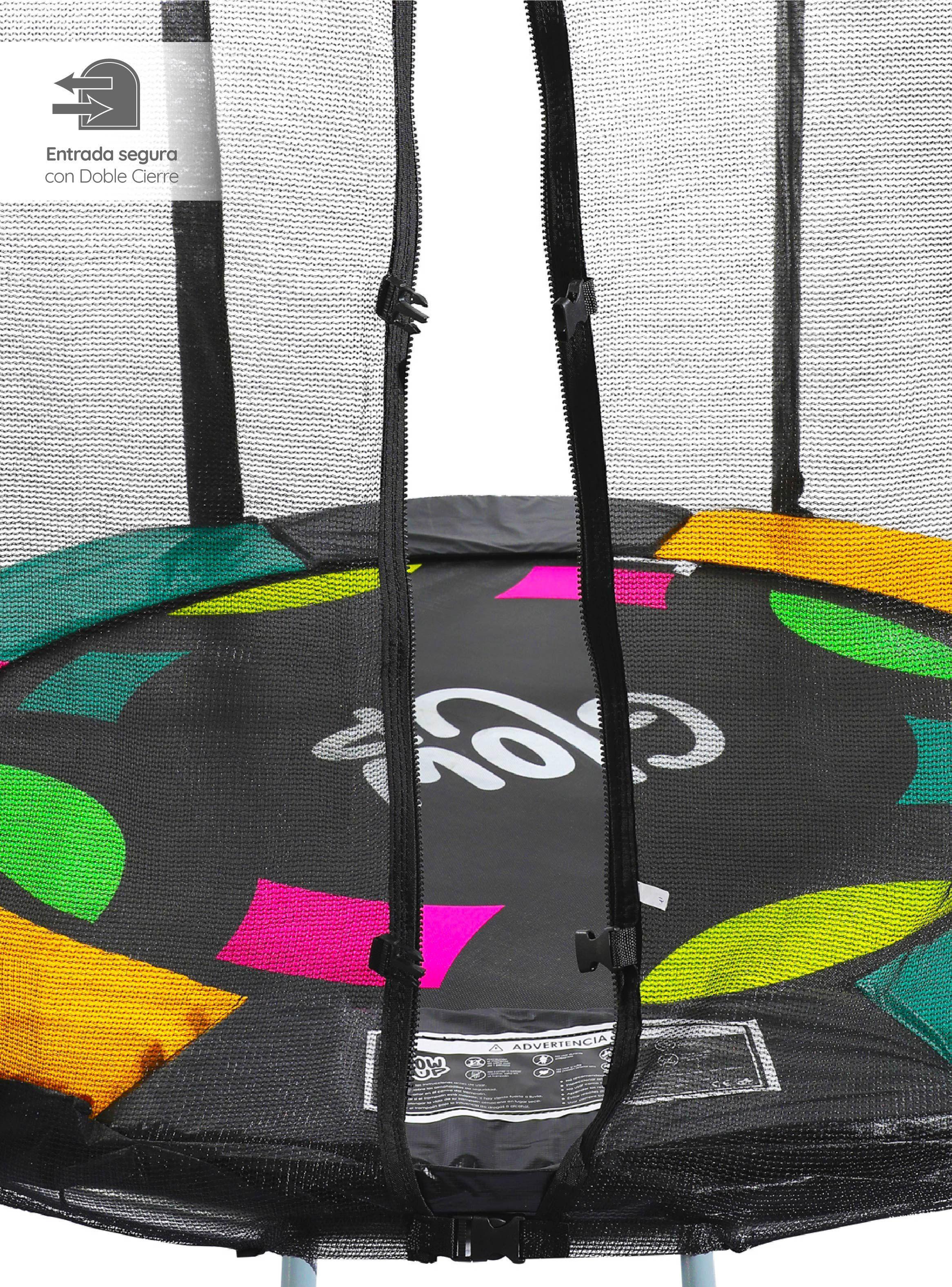 Cama Elástica 1,83 mt 6ft Edición Exclusiva R GlowUp-3