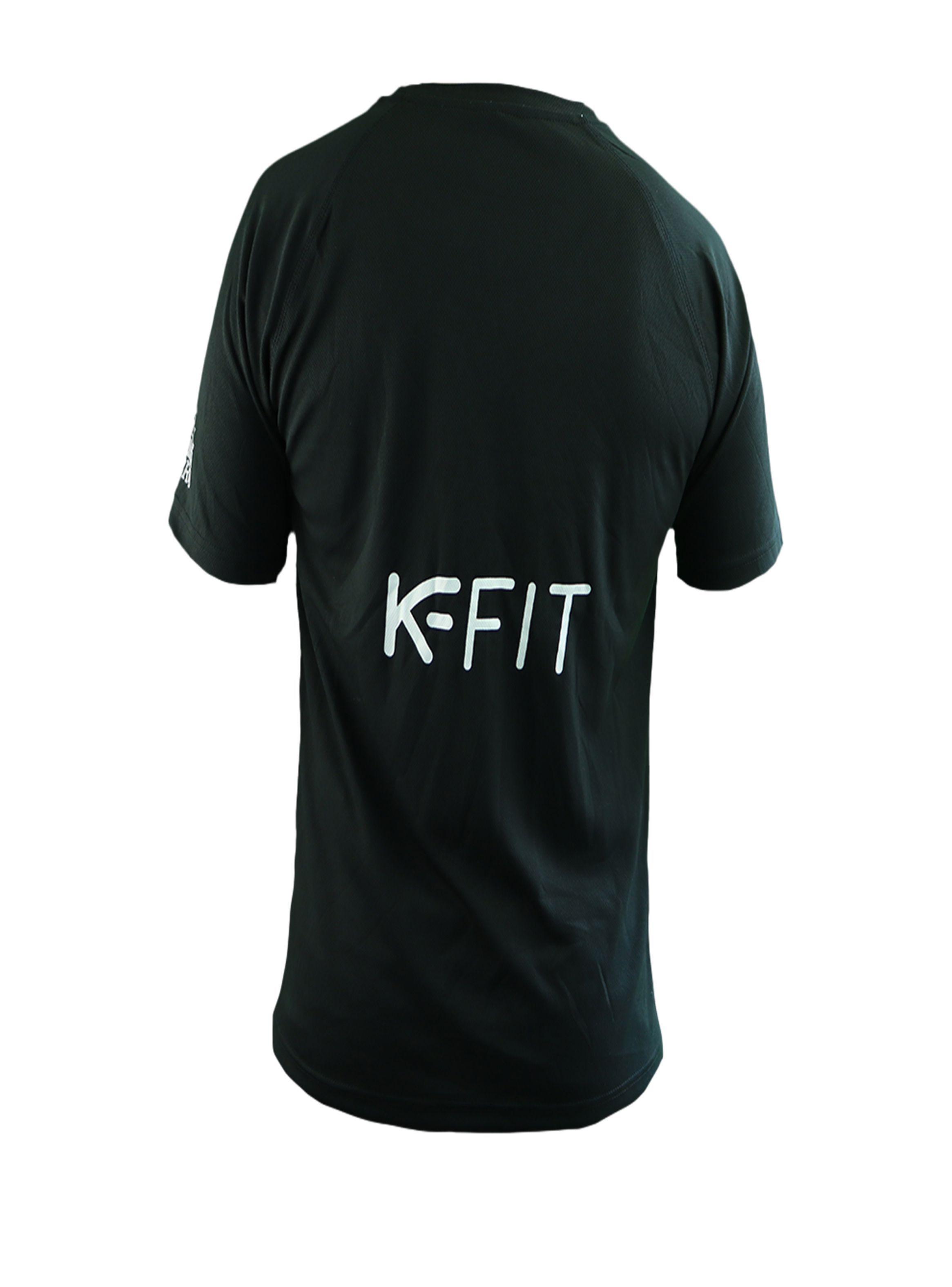 Polera Padel K-FIT Negra Talla M-2