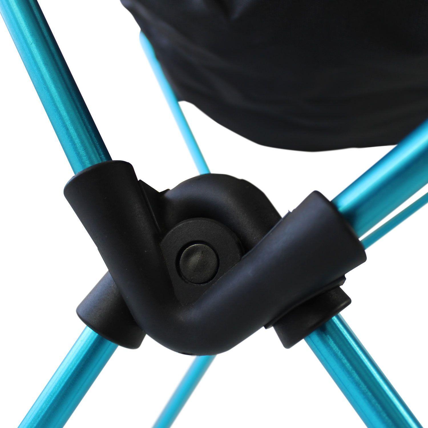 Silla Plegable de Camping Azul-6
