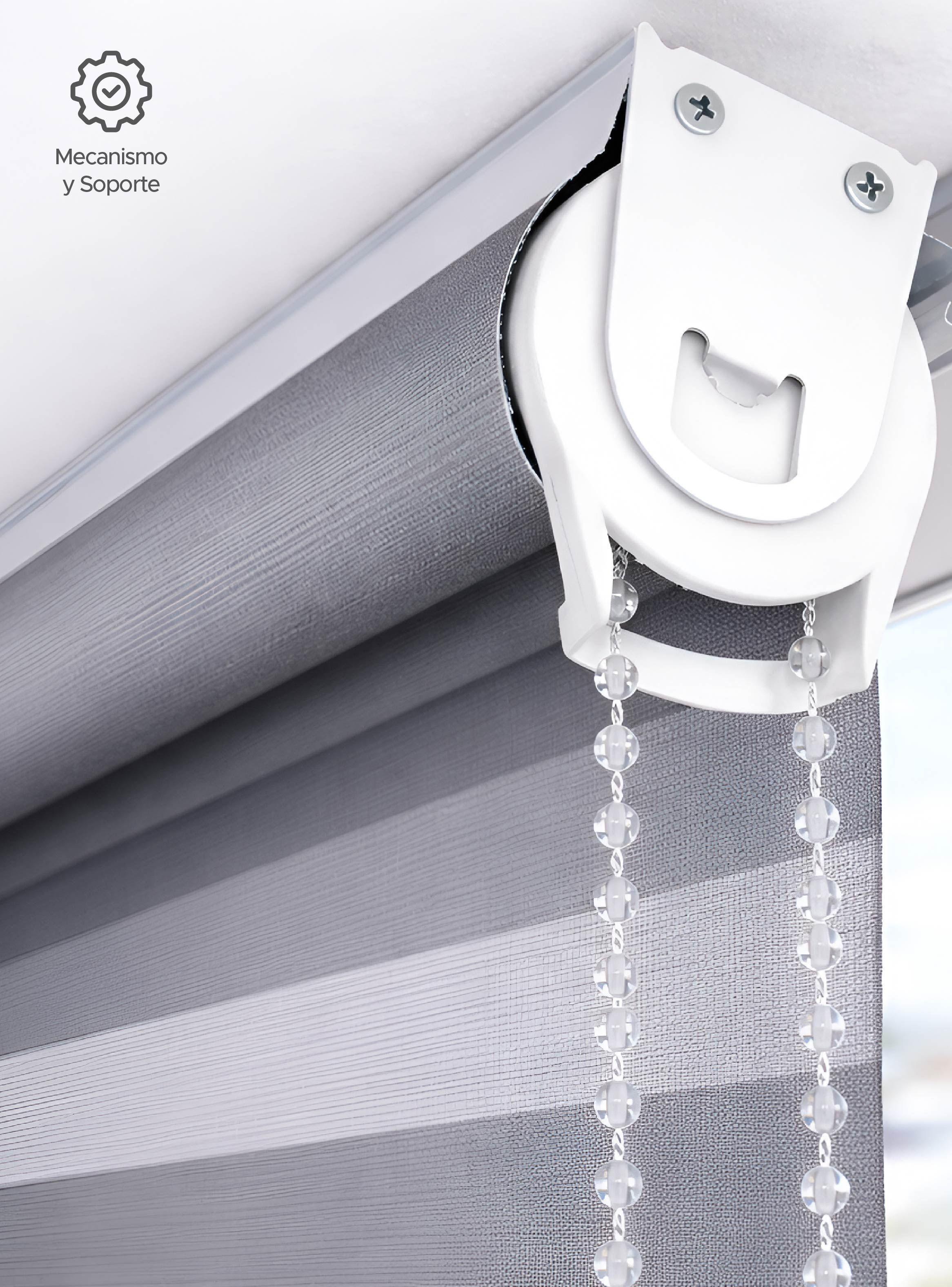 Cortina Roller Duo Gris 240x240cm-3