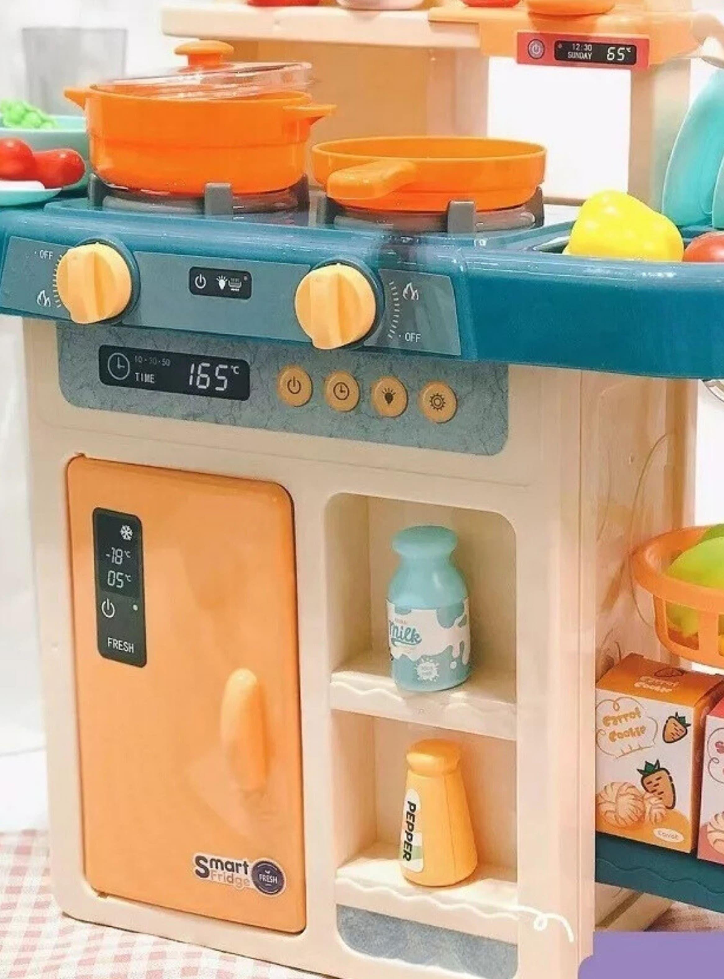 Cocina de juguete lavaplato set 42pcs luces y sonidos-2