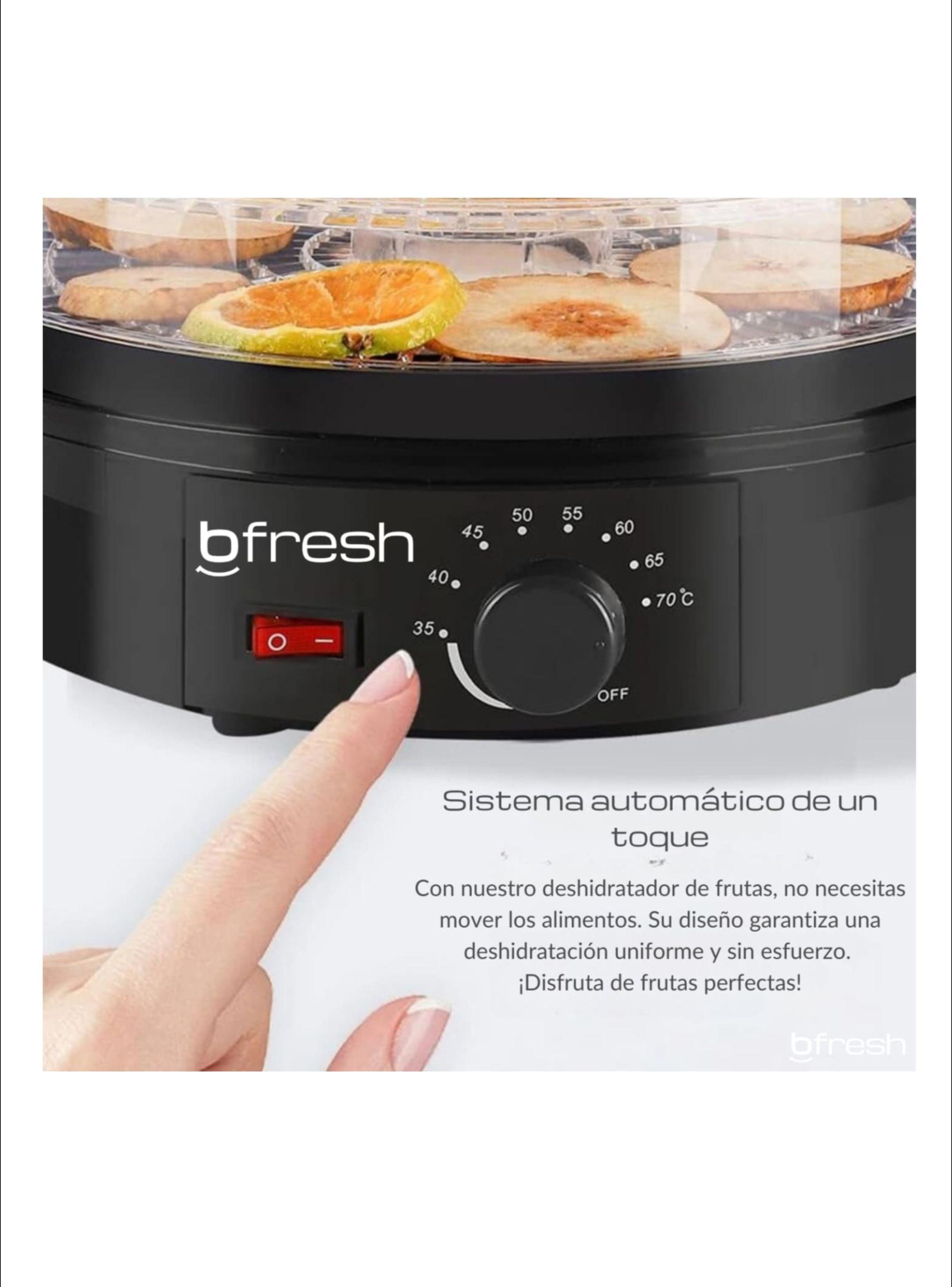 Deshidratador de frutas y alimentos Dry Fit Negro-3