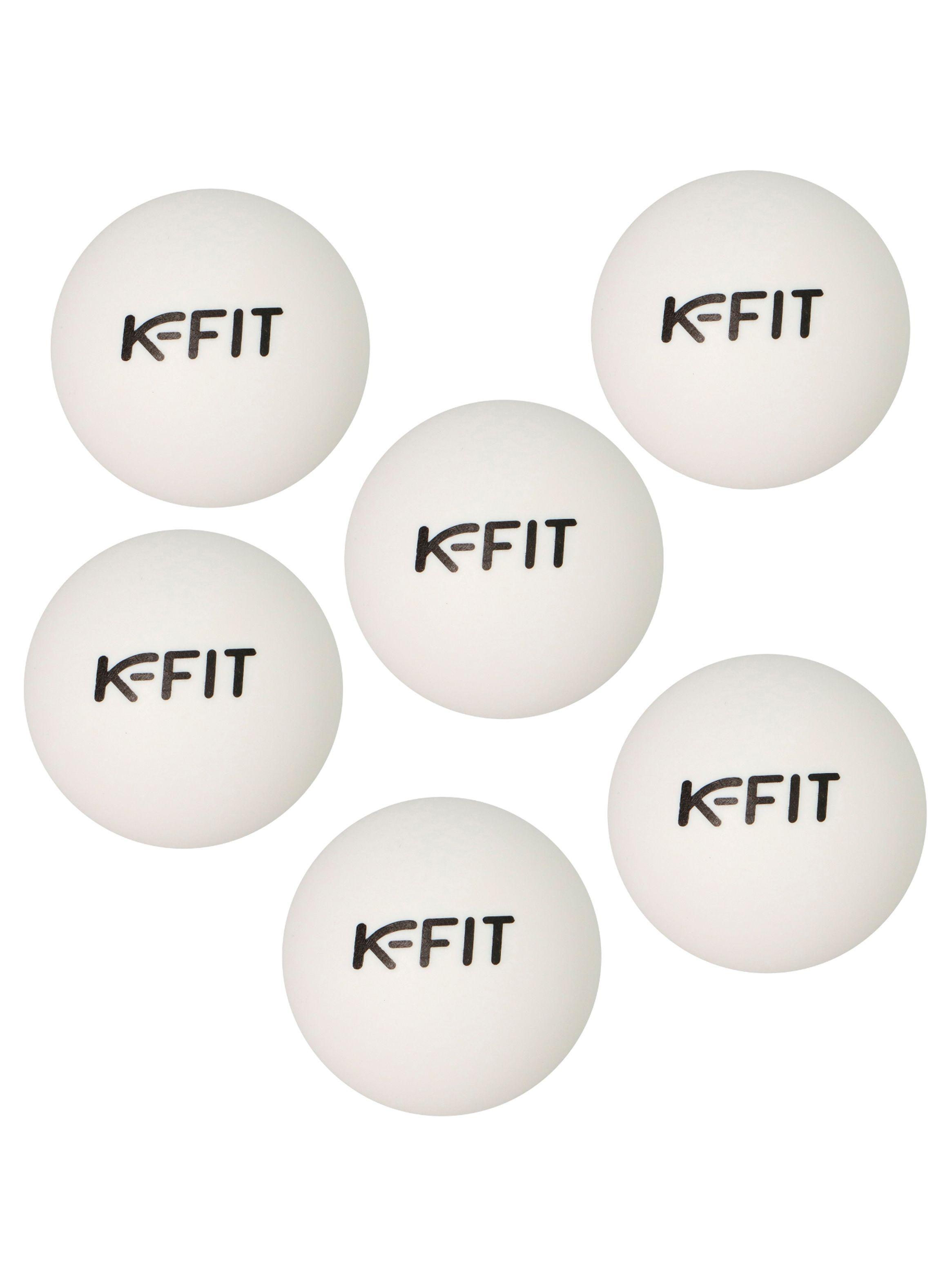 6 Pelotas De Ping Pong Tenis De Mesa 100*40+ Kfit-0
