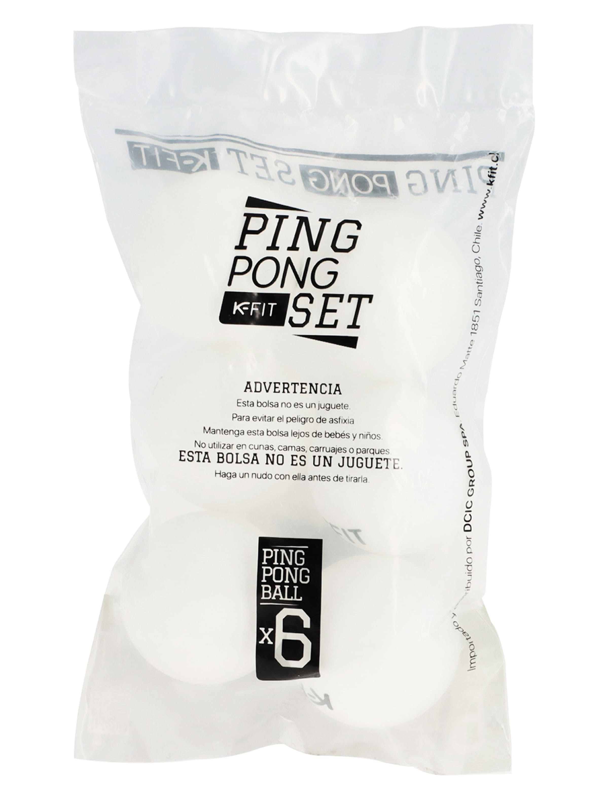 6 Pelotas De Ping Pong Tenis De Mesa 100*40+ Kfit-3