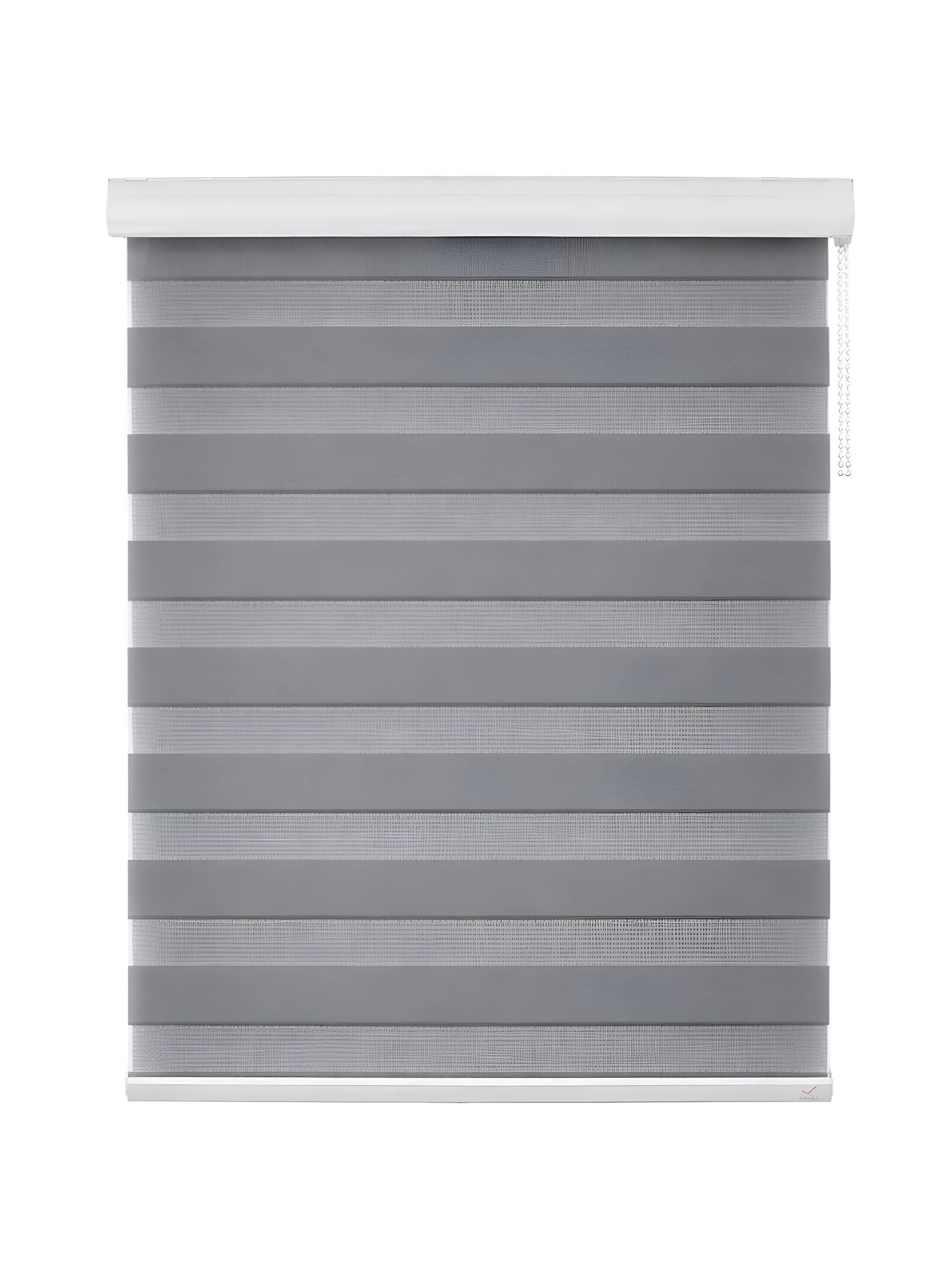 Cortina Roller Duo Gris 140x240cm-0