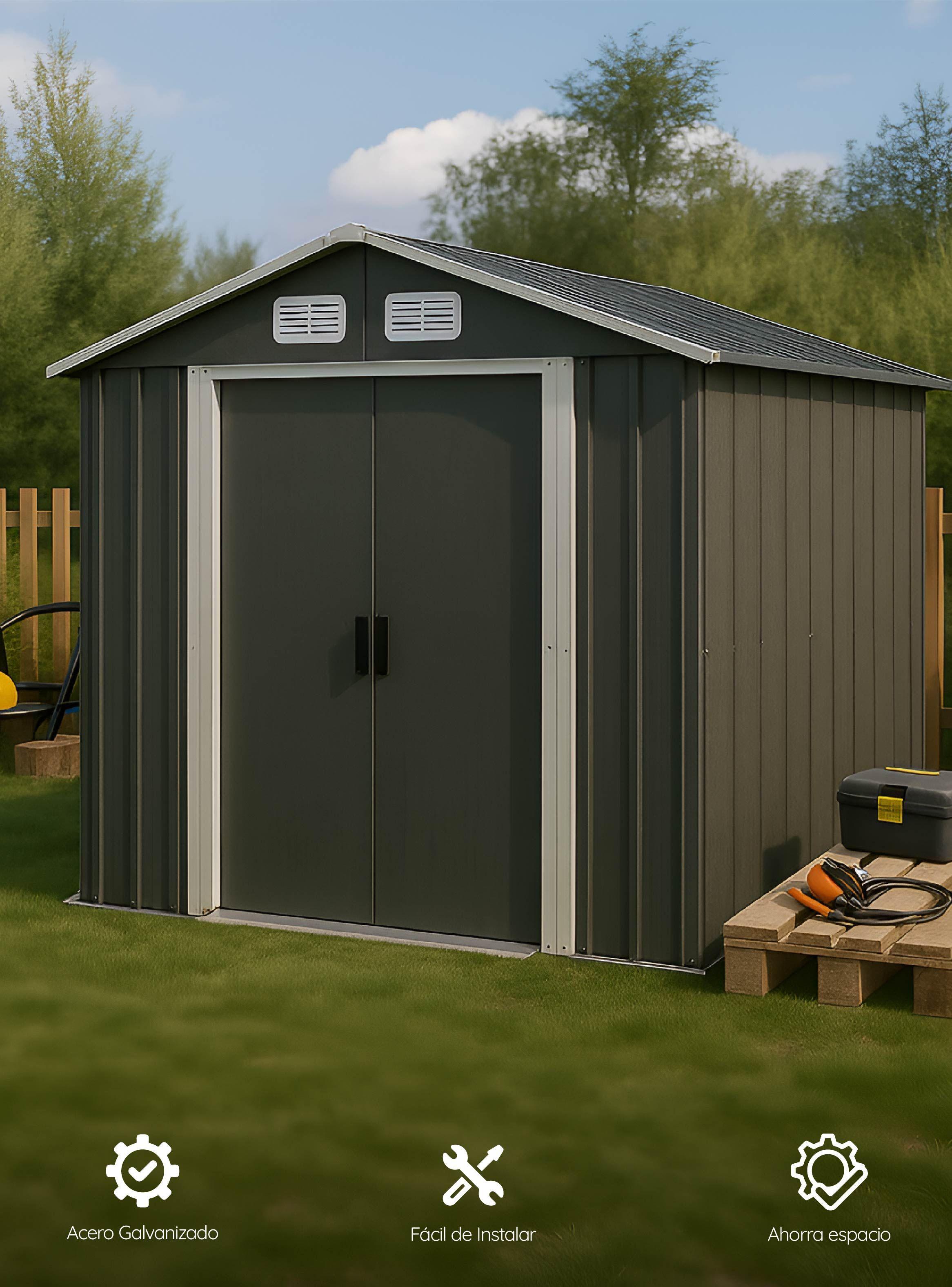 Bodega Prefabricada Jardín XXL 194x130x184-5