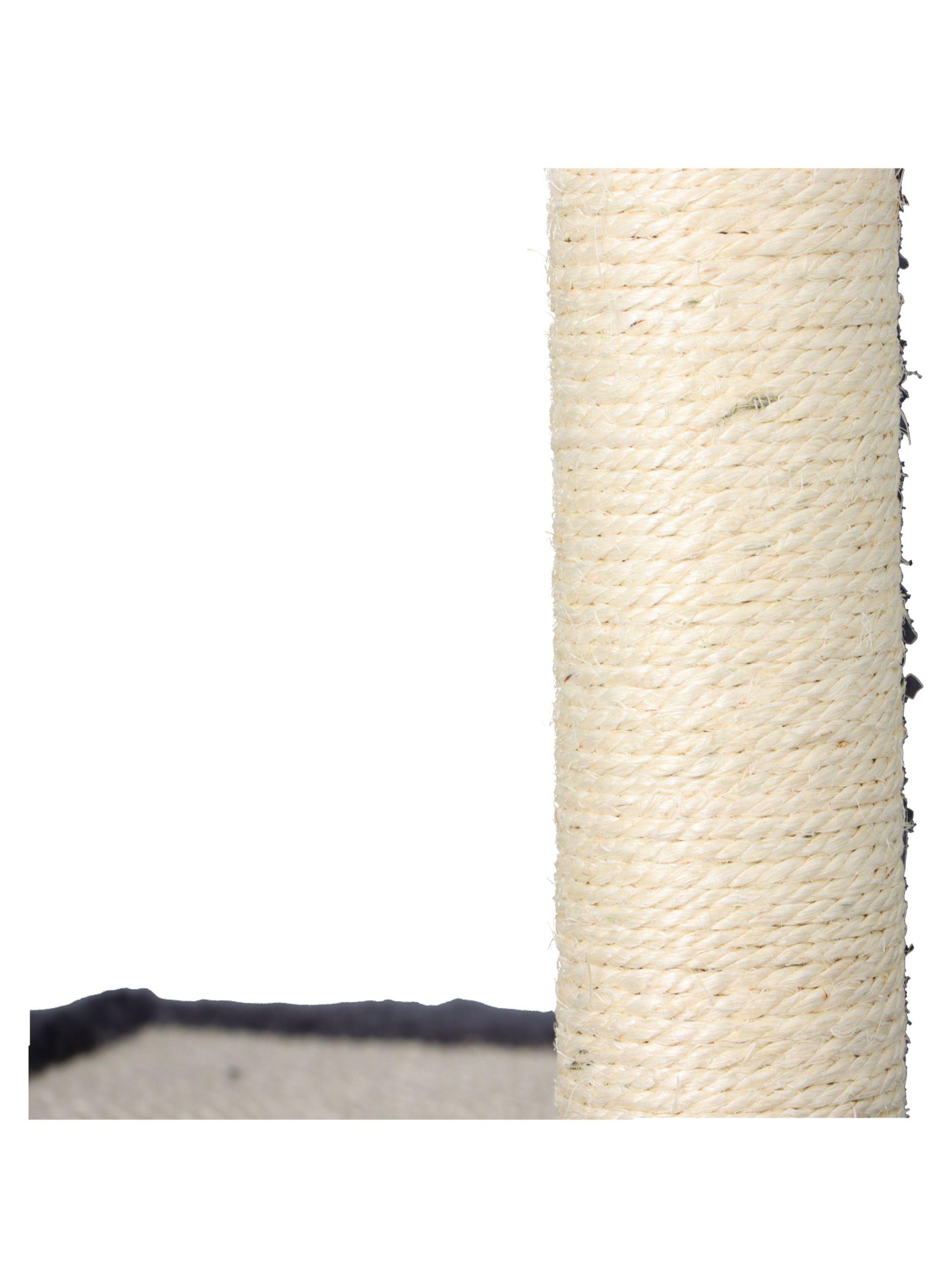Rascador De Gatos Con Juguete Y Cama 44x40x40-4