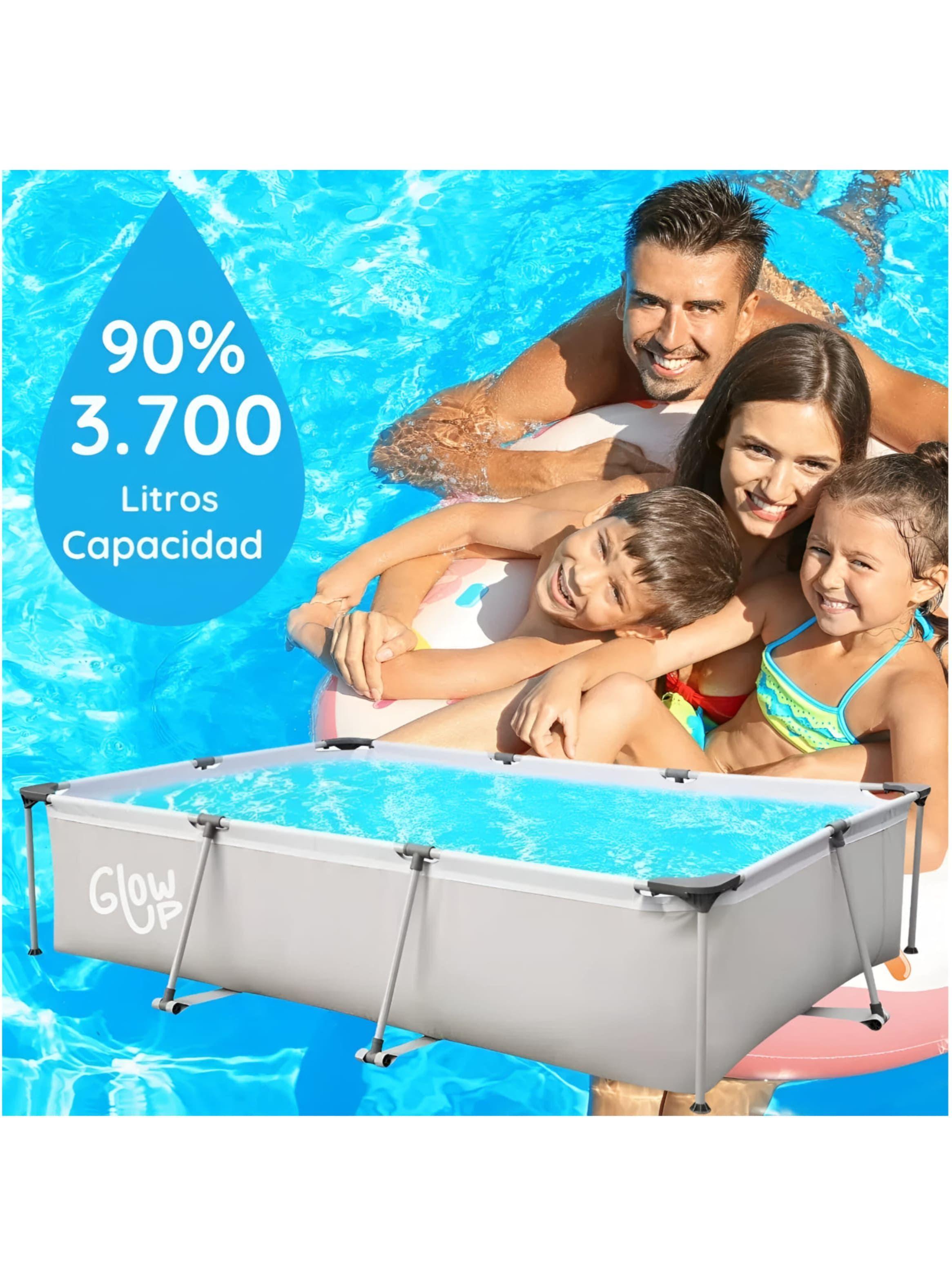 Piscina Estructural 3700 Litros Rectangular 2x3mts -2