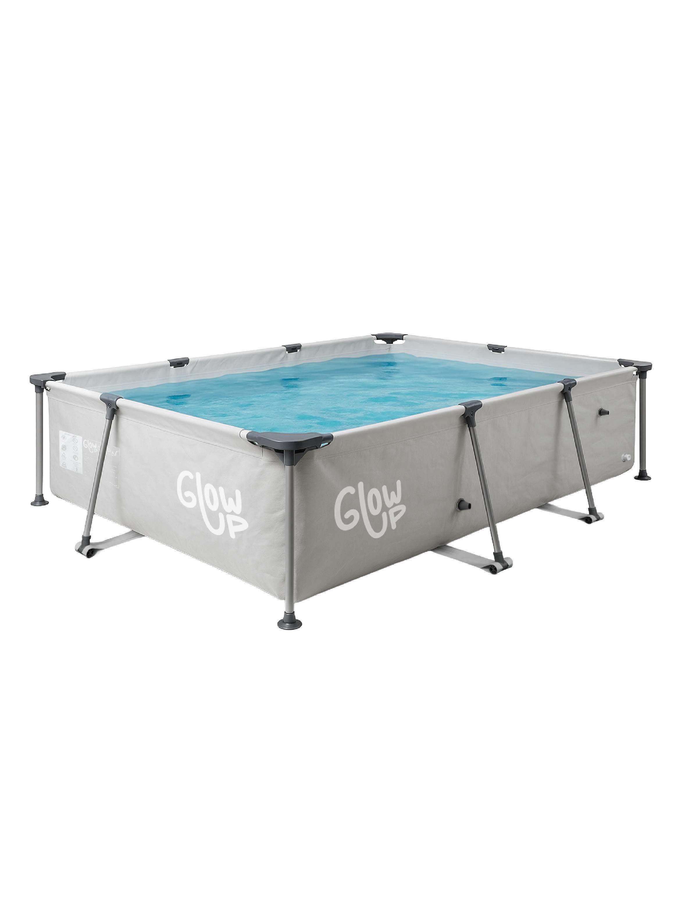 Piscina Estructural 3700 Litros Rectangular 2x3mts GlowUp-0