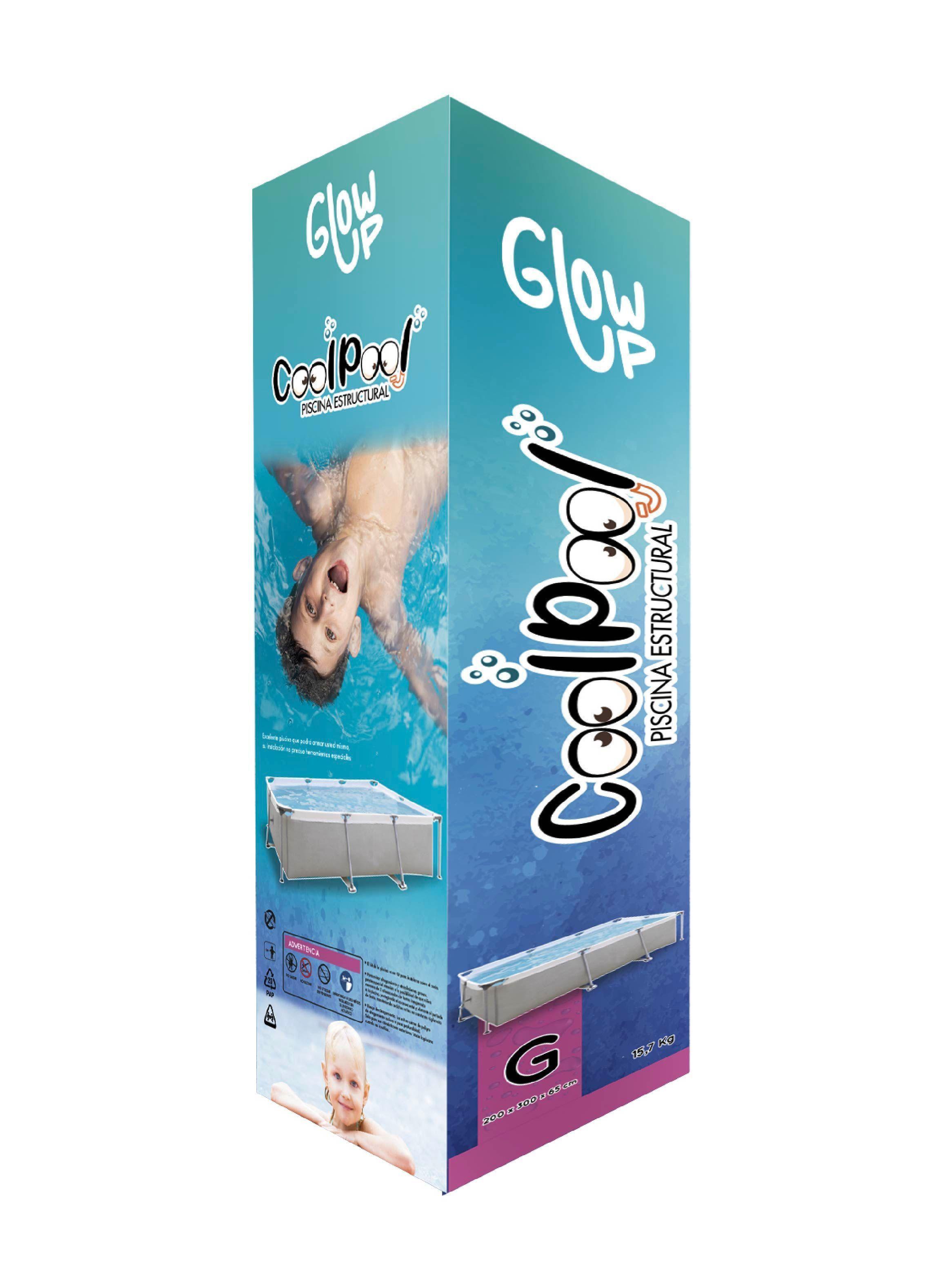Piscina Estructural 3700 Litros Rectangular 2x3mts GlowUp-7