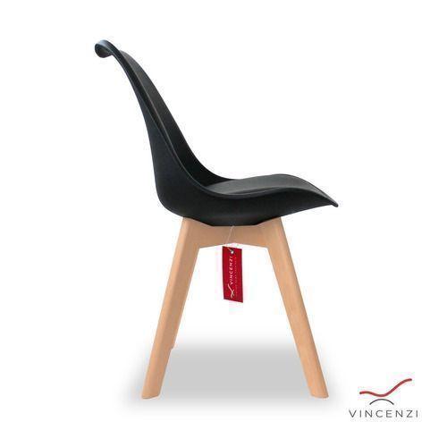 Silla Eames Con Cojín París Negra-4