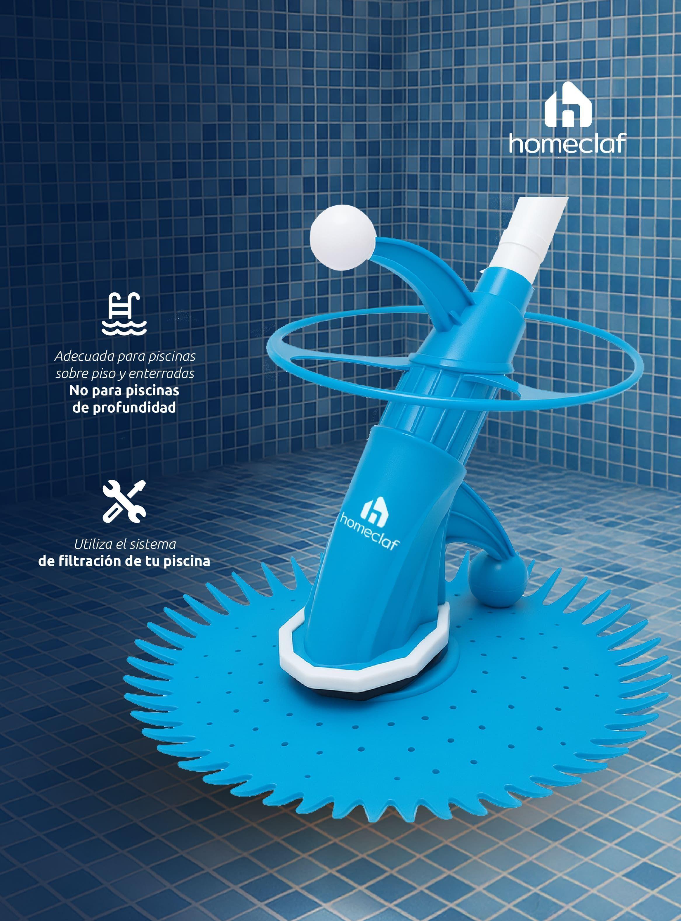 Limpiador Piscina Automático Barracuda Azul Homeclaf-4