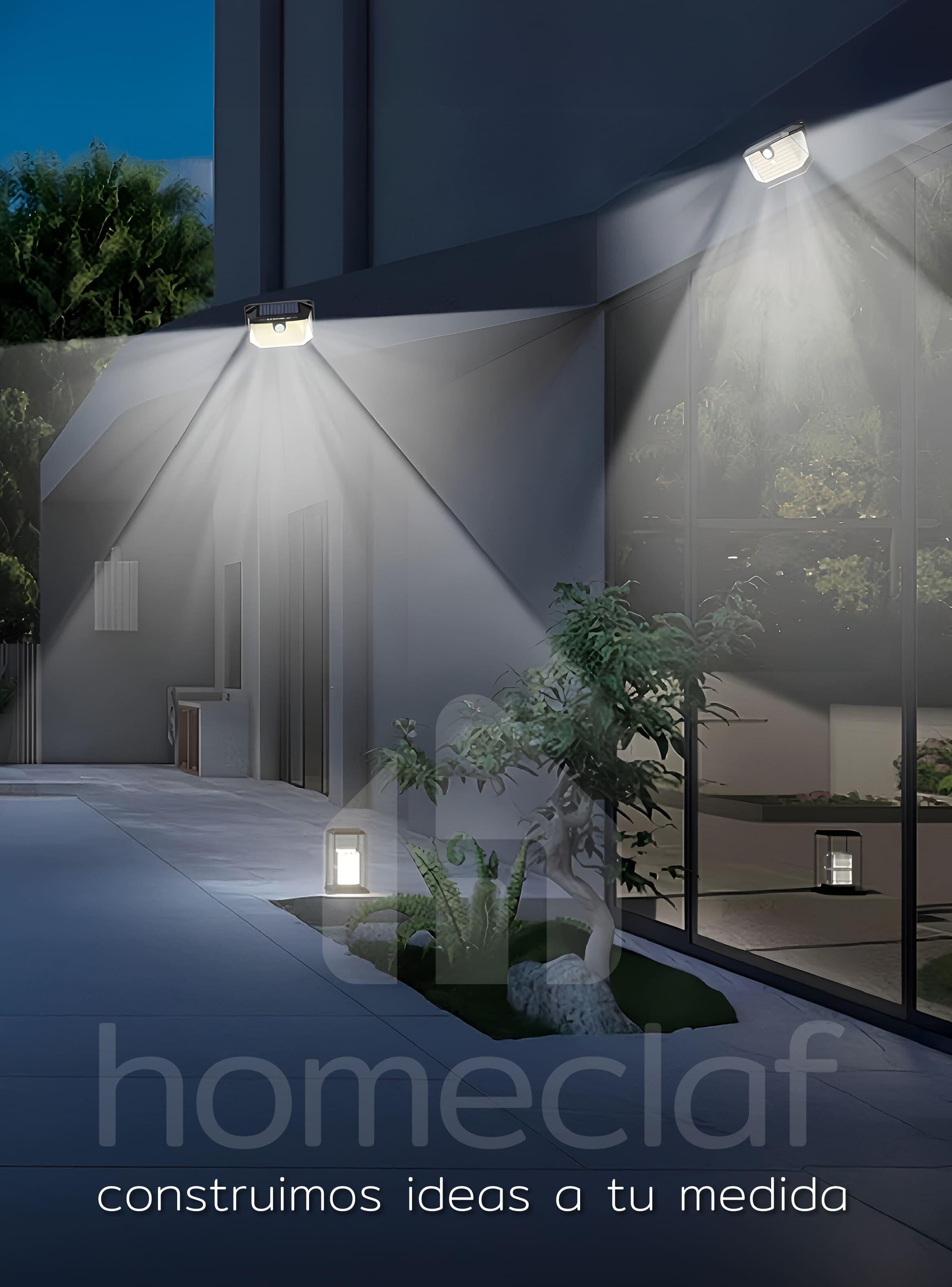Foco Solar 178 Led Exterior Con Sensor Movimiento Homeclaf-7