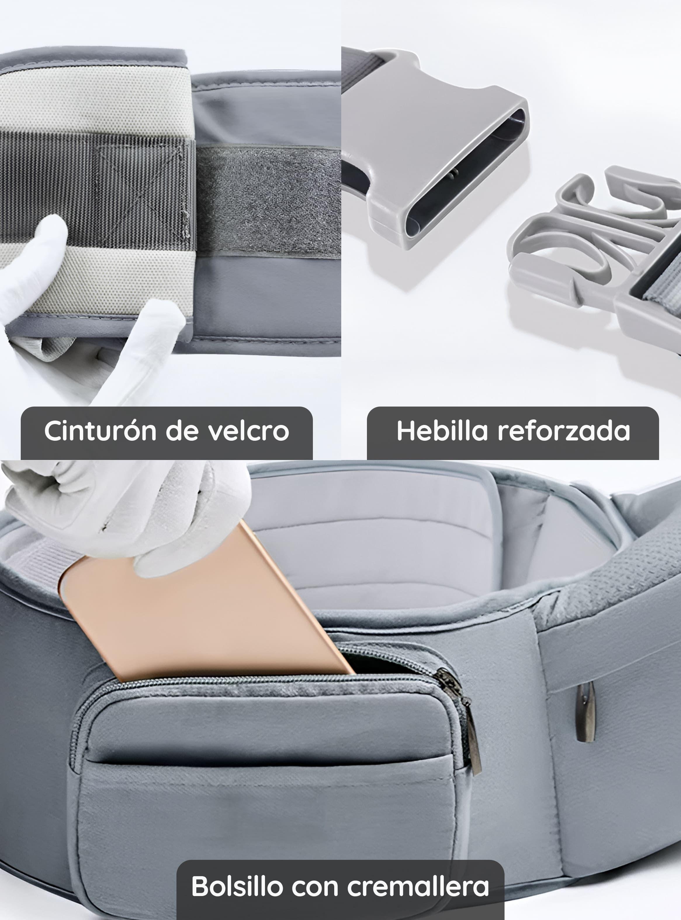Mochila Portabebé Ergonómico Multifuncional 6en1 Glowup-3