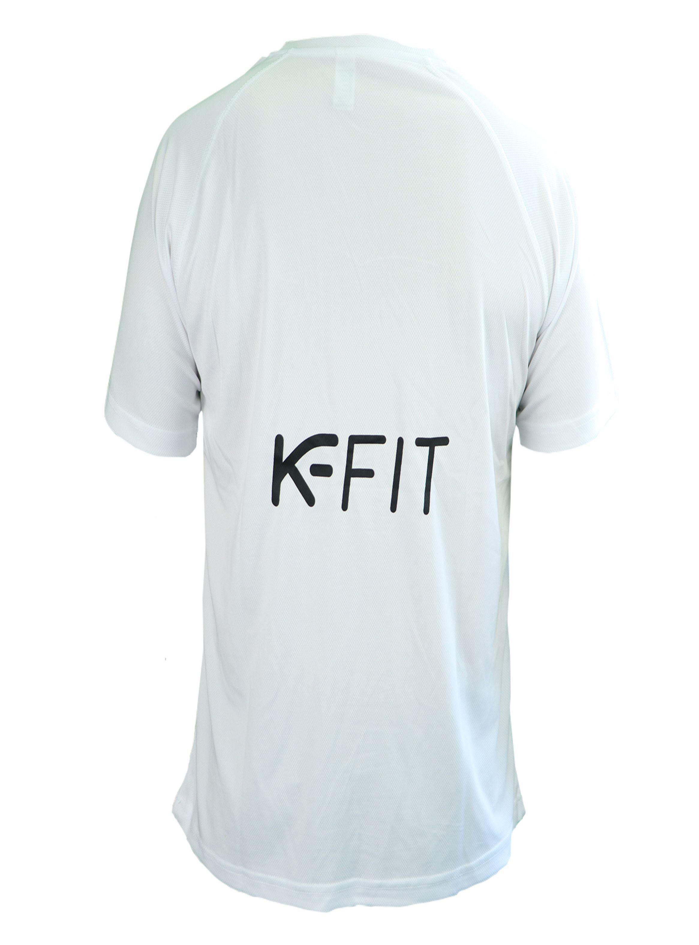 Polera Padel K-FIT Blanca Talla M-2