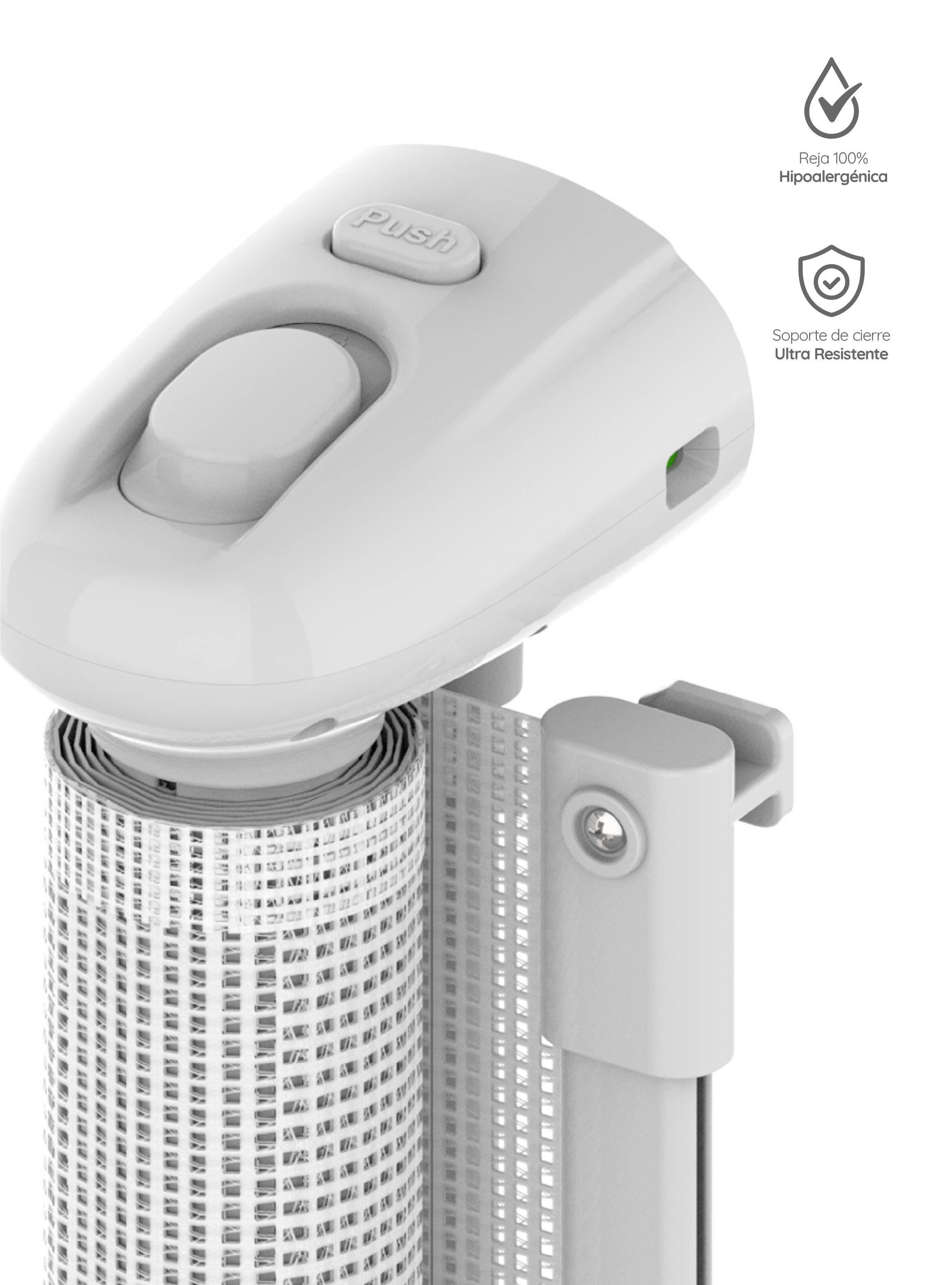 Reja de Seguridad Retráctil Para Bebes hasta 136 cm-2