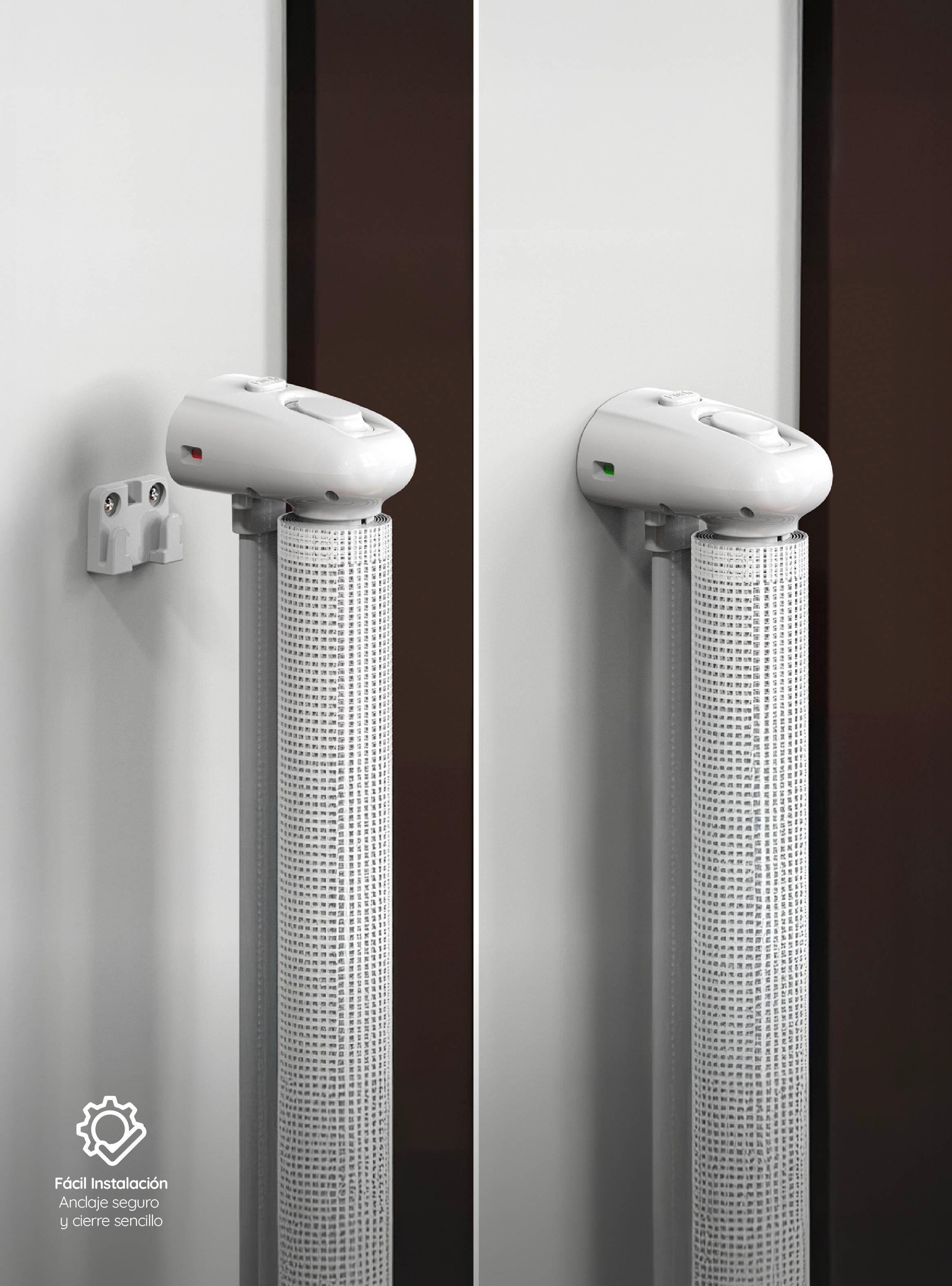 Reja de Seguridad Retráctil Para Bebes hasta 136 cm-4