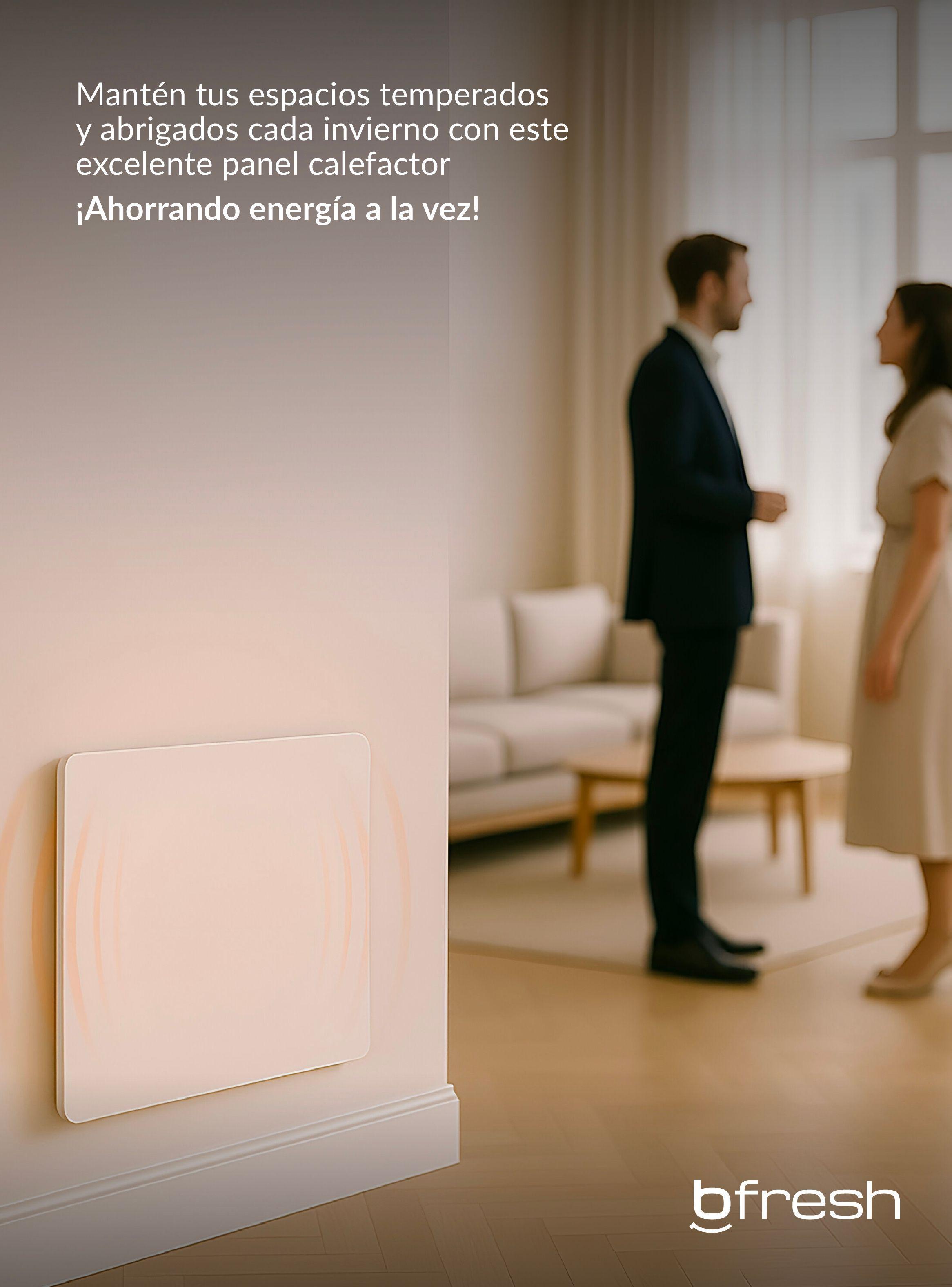 PACK 2 PANELES MURALES CALEFACTORES BAJO CONSUMO 425W BLANCO BFRESH-3