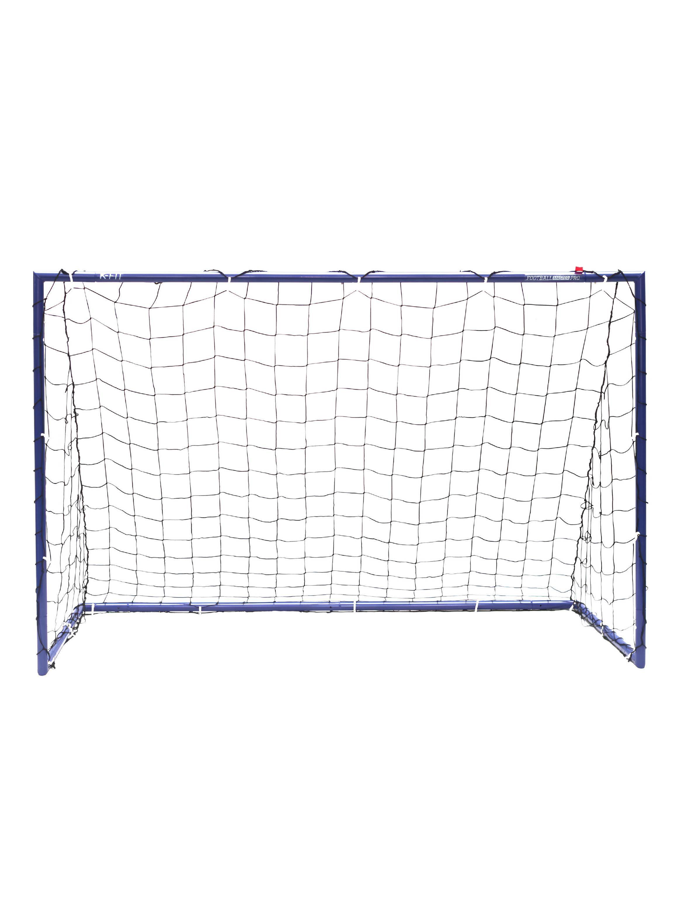 ARCO DE FUTBOL TAMAÑO M 180X120X90 CM AZUL K-FIT-0